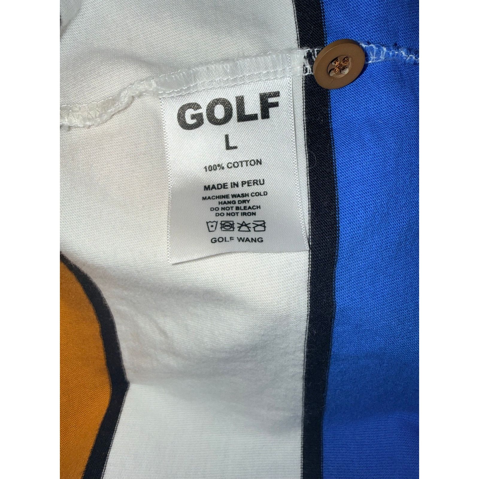 Golf Wang Golf Wang by Tyler The Creator Cotton Men's Size Large AW18 Size US L / EU 52-54 / 3 - 6 Thumbnail
