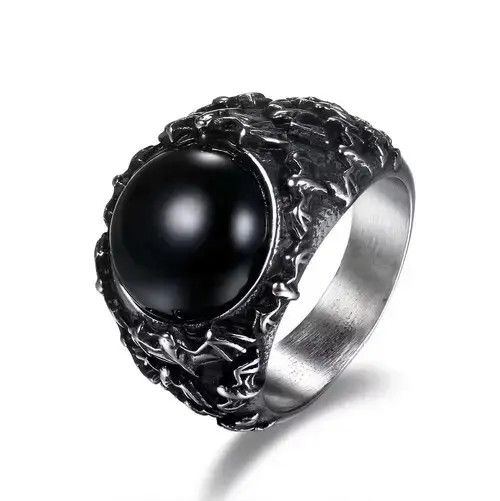 Jewelry Black Ring Size ONE SIZE - 2 Thumbnail