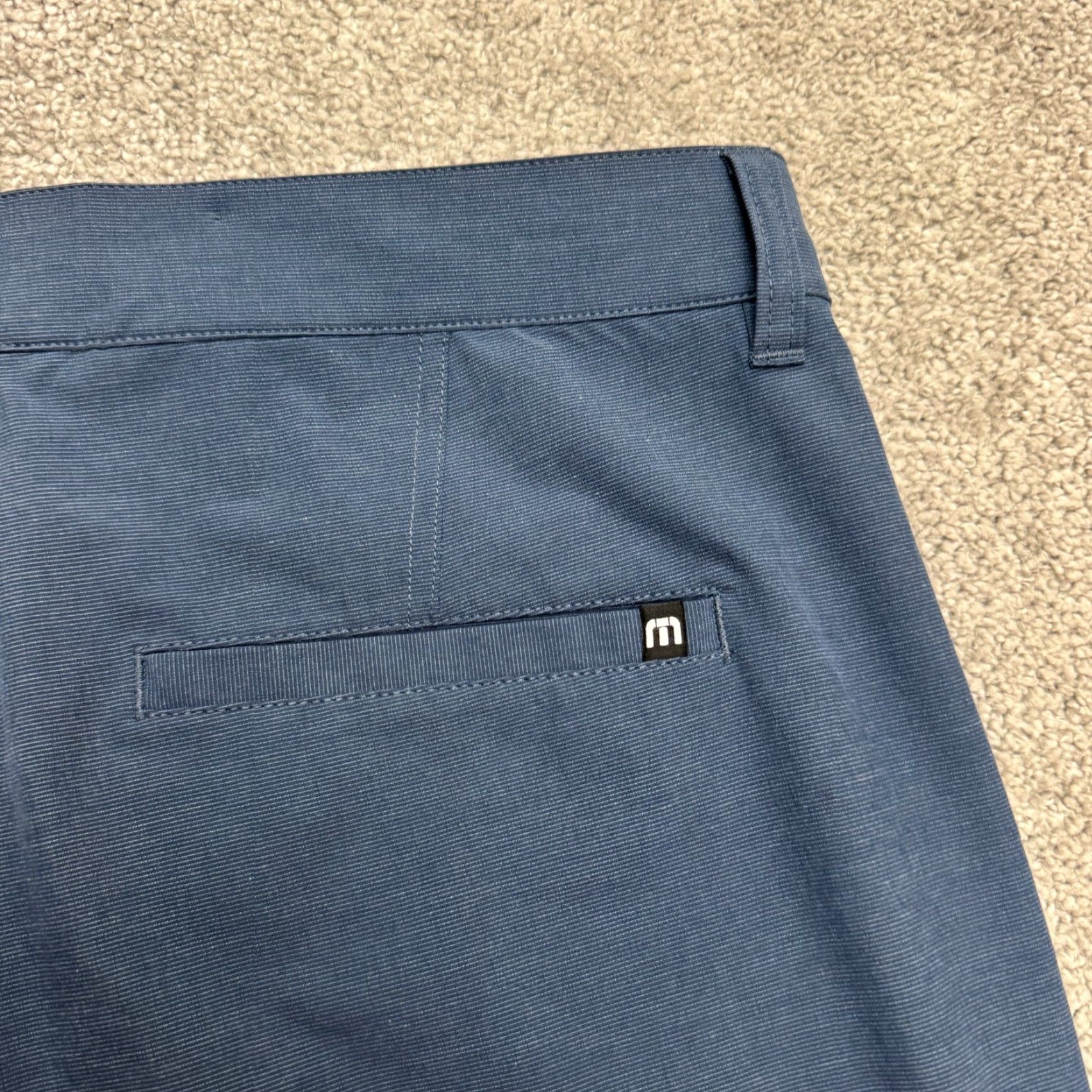 Levi's Travis Mathew Golf Chino Shorts Mens 36 Navy Blue Flat Front Classic Preppy Shirt? Size US 32 / EU 48 - 5 Thumbnail