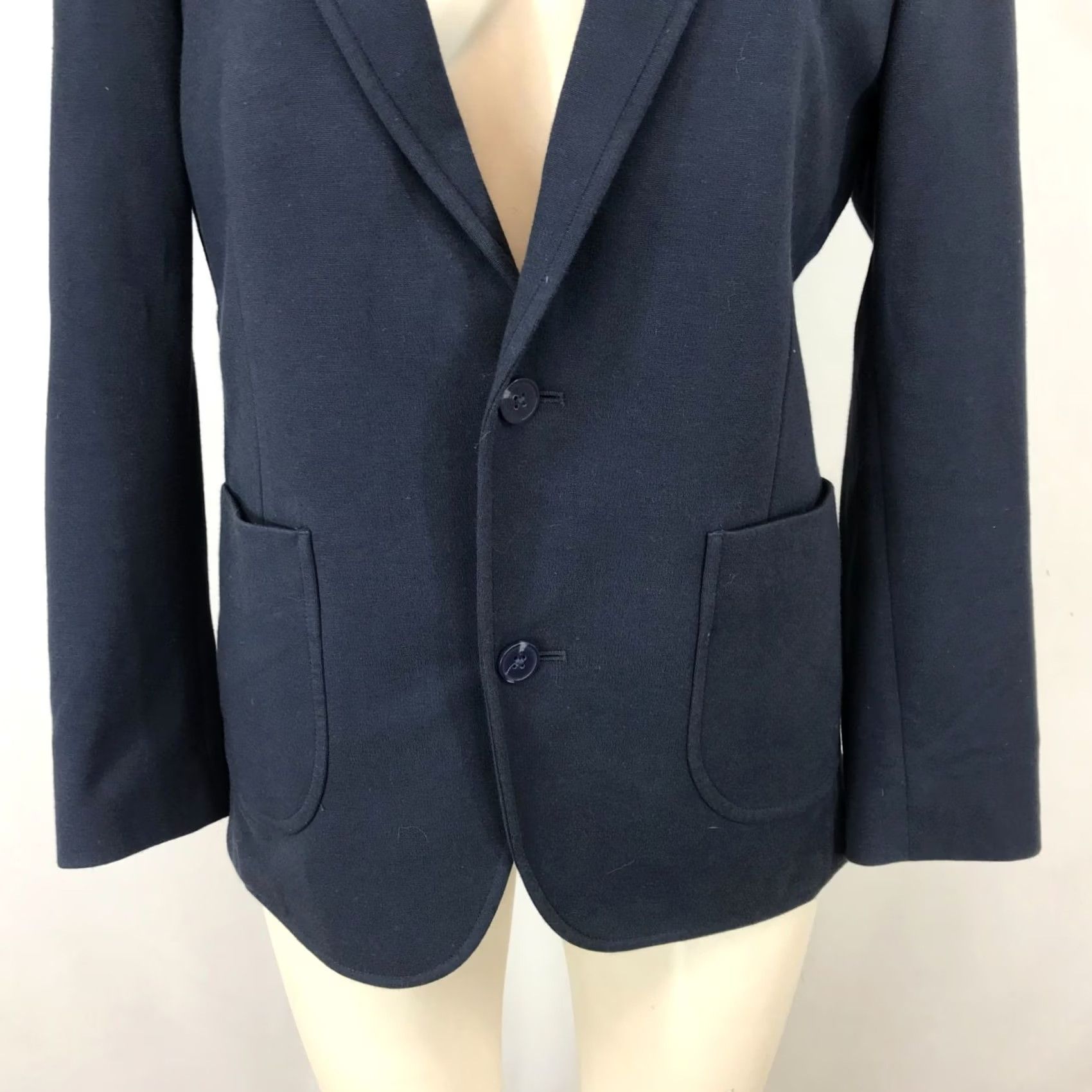 Vintage 01.ALGO MENS BLAZER Shirt SMALL SHORT NAVY Size US 29 - 3 Thumbnail