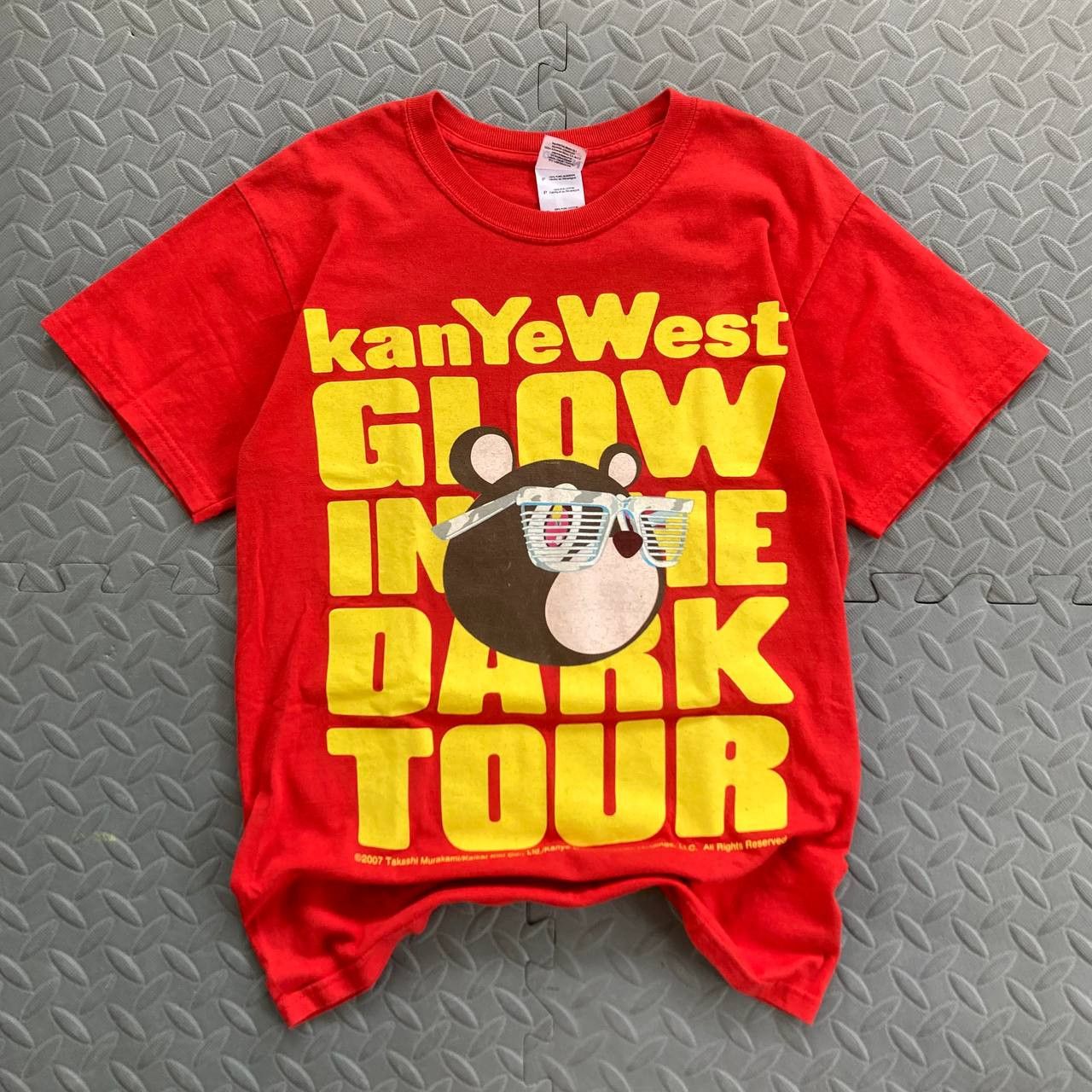 Kanye West 2007 “Glow in the Dark Tour” Rap Tee Size US S / EU 44-46 / 1 - 1 Thumbnail
