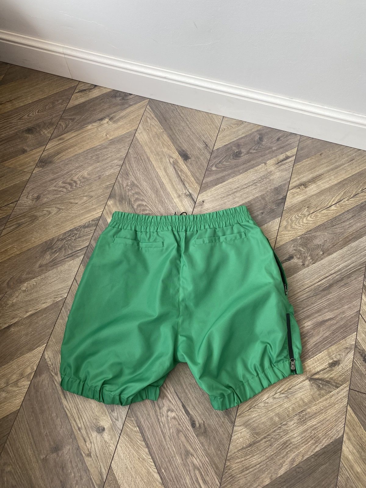 Designer Vintage Ftshp + Laformela green nylon shorts Size US 34 / EU 50 - 8 Thumbnail