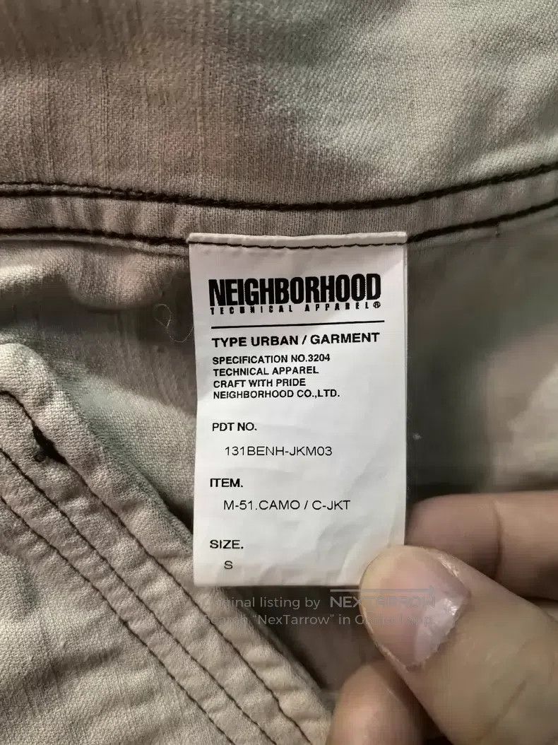 Neighborhood Neighborhood Embroidered Camouflage Windbreaker Jacket Size US S / EU 44-46 / 1 - 8 Thumbnail