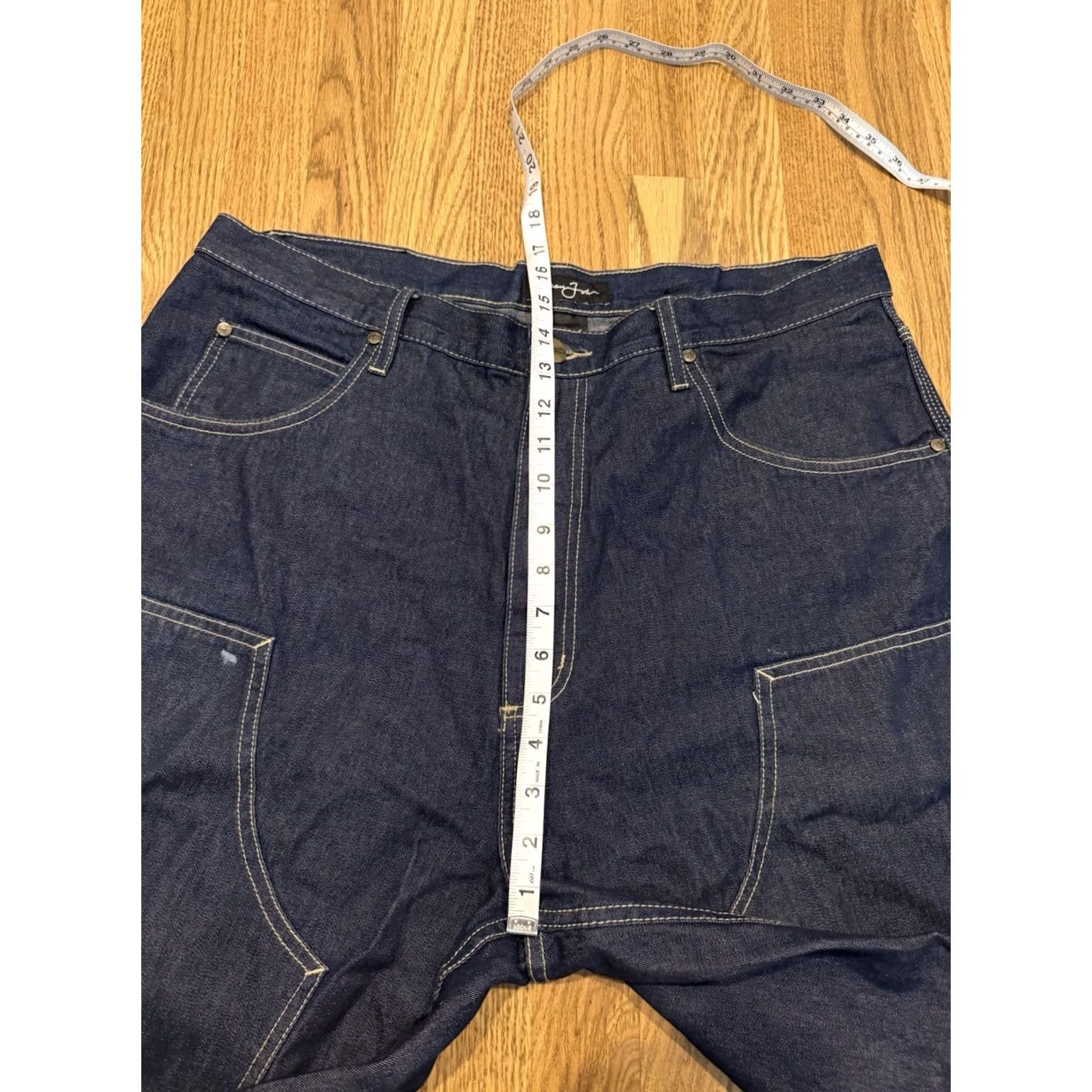 Sean John VINTAGE Sean John Shorts Men’s 36 Cargo Denim 5-Pocket Baggy Hip Hop Blues Size US 30 / EU 46 - 6 Thumbnail