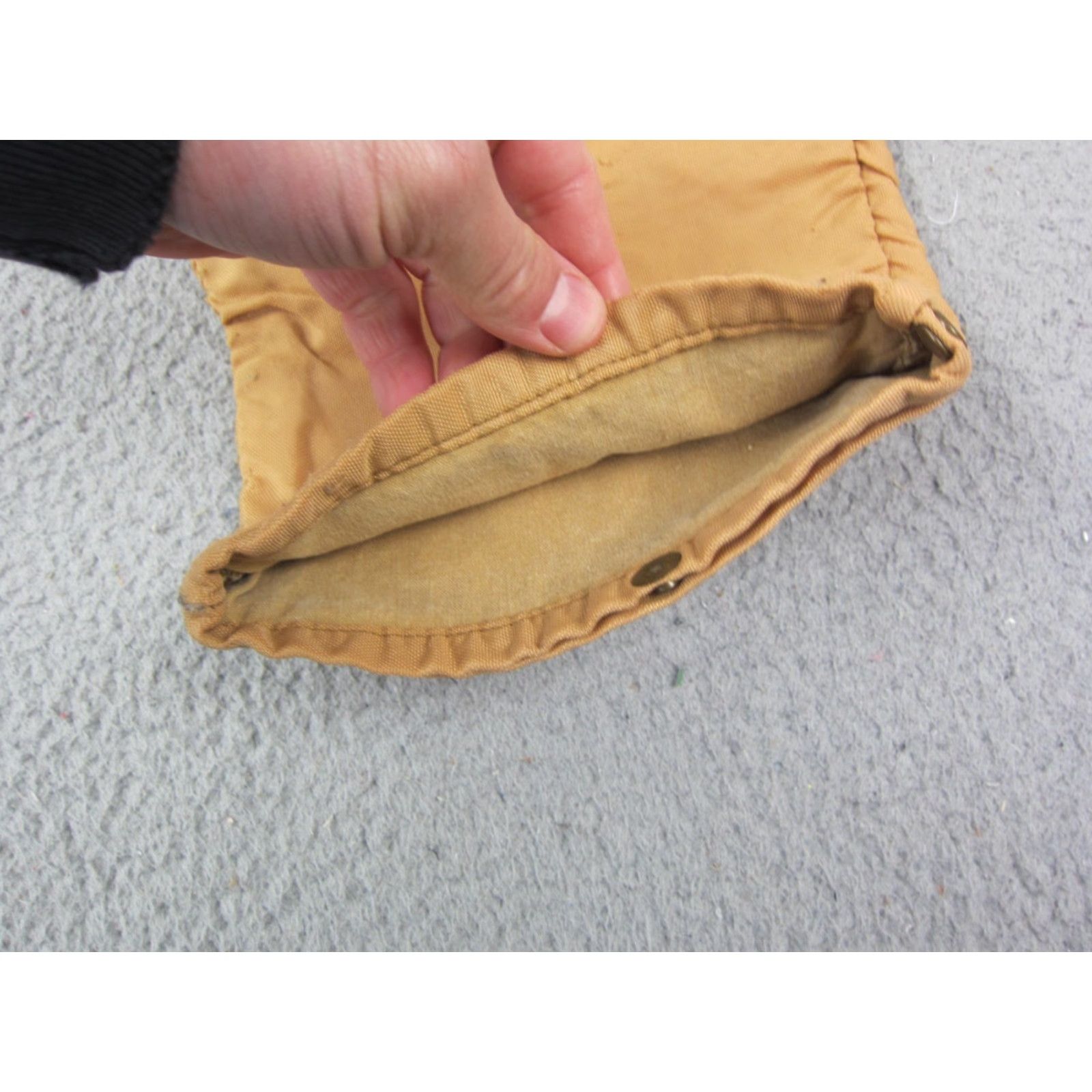 Vintage VINTAGE 10X Americas Finest Pants Carpenter Mens 32x25 Brown Leather Trim Pockets Size US 32 / EU 48 - 7 Thumbnail