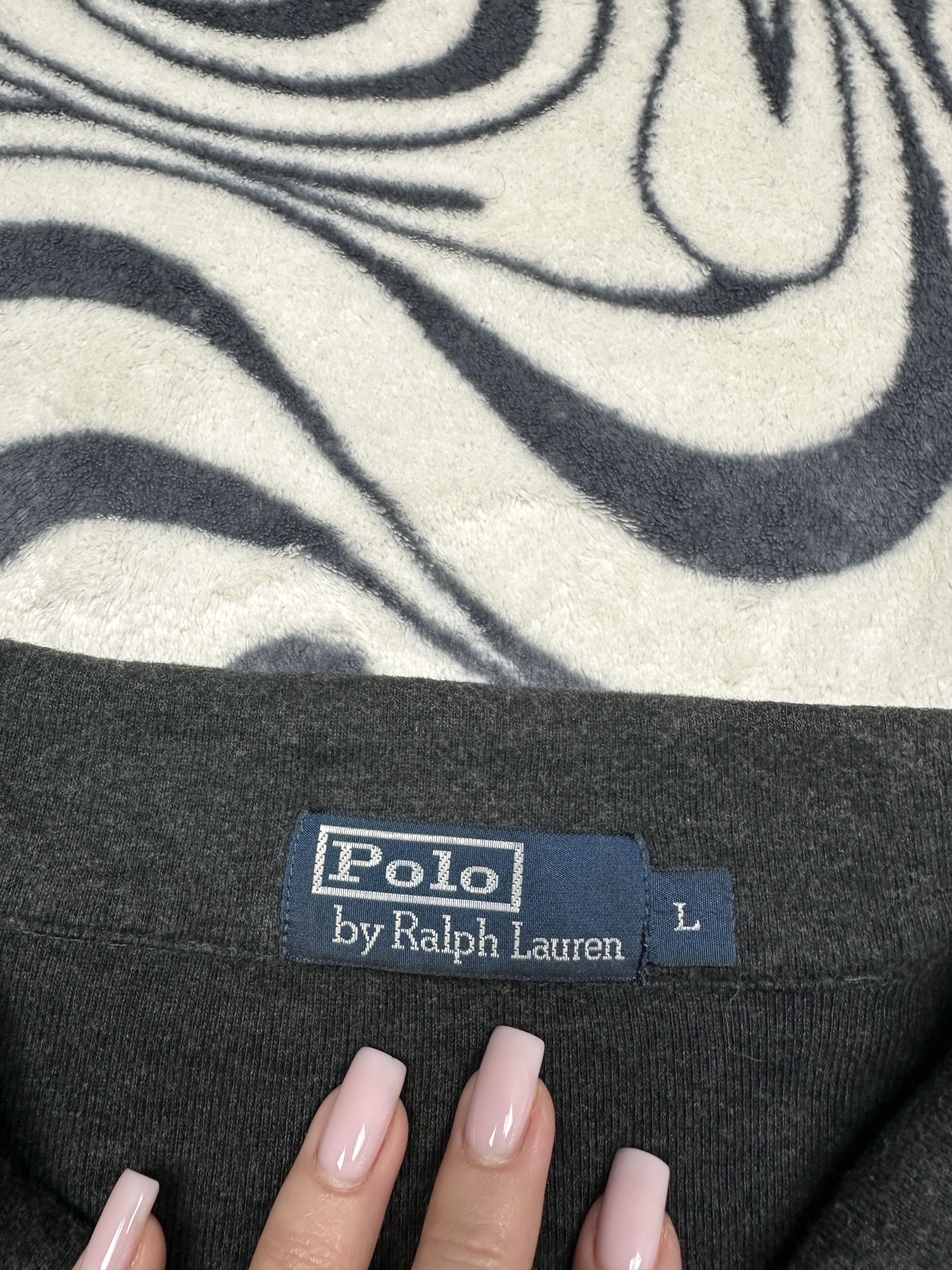 Polo Ralph Lauren Polo Ralph Lauren Mens 1\4 Zip Sweatshirt Size US L / EU 52-54 / 3 - 3 Thumbnail