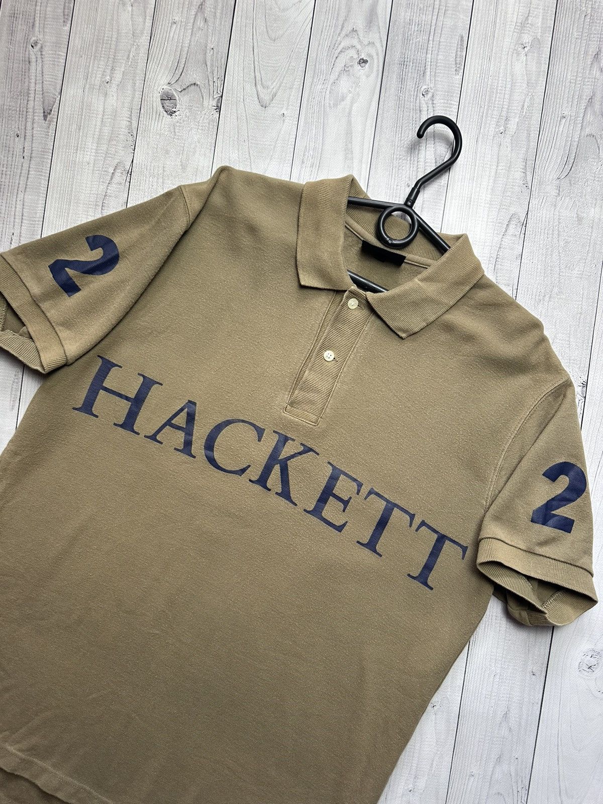 Hackett × Vintage Vintage Hackett polo big logo size M 2 Size US M / EU 48-50 / 2 - 3 Thumbnail