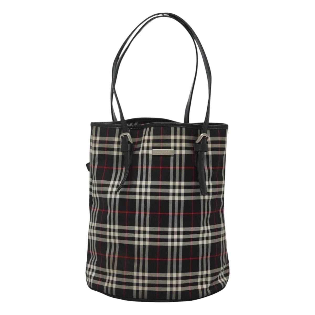 Burberry Nova Check Multicolour Synthetic Tote Bag (Pre-Owned) Size ONE SIZE - 1 Thumbnail
