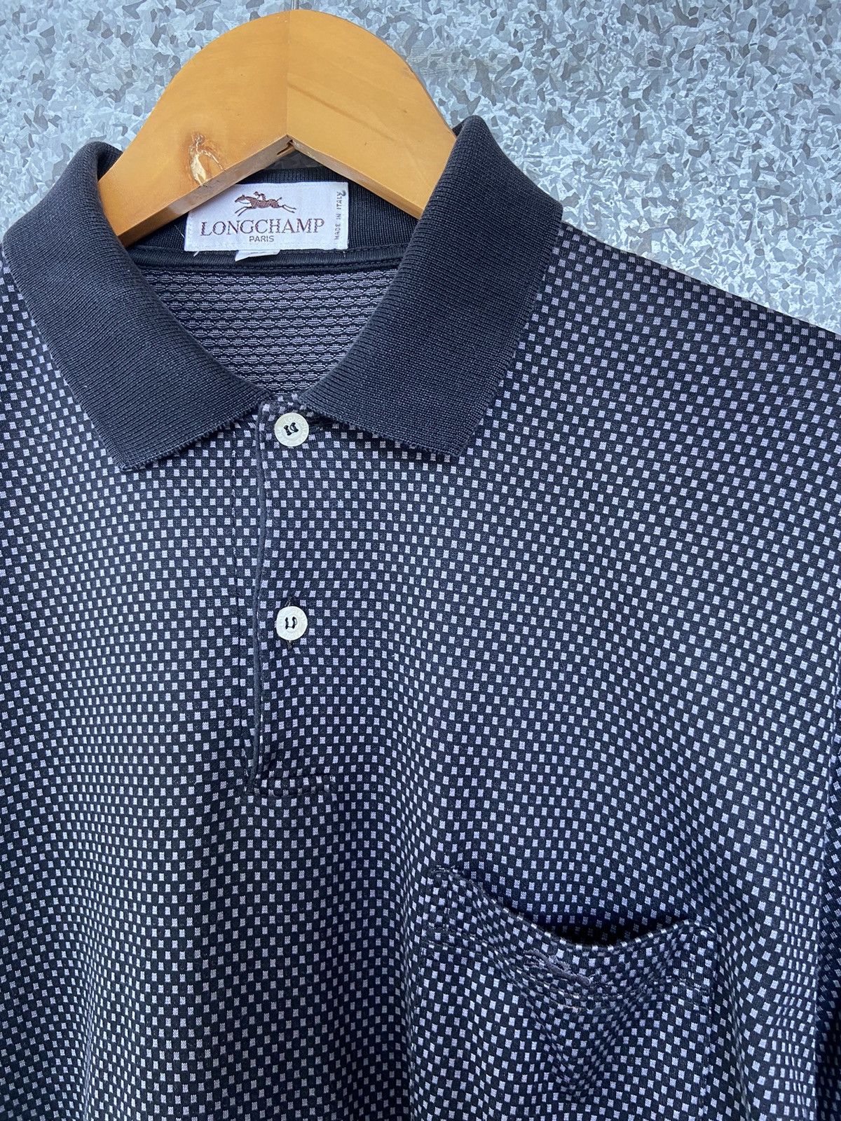 Longchamp Vintage Longchamp polo long sleeve Size US M / EU 48-50 / 2 - 1 Thumbnail