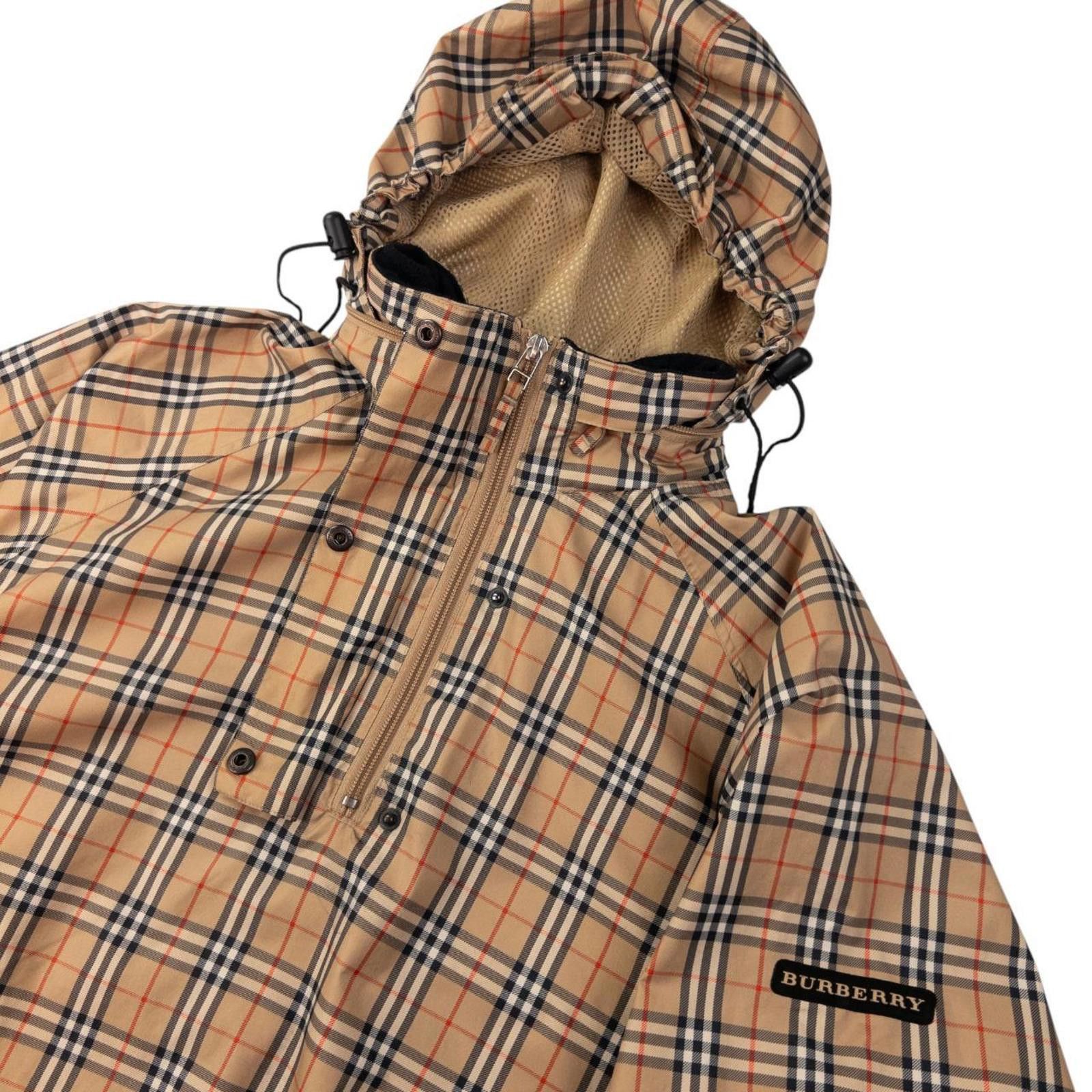 Burberry Vintage Burberry Nova Check Goretex Q Zip Jacket Size L Size US L / EU 52-54 / 3 - 4 Thumbnail
