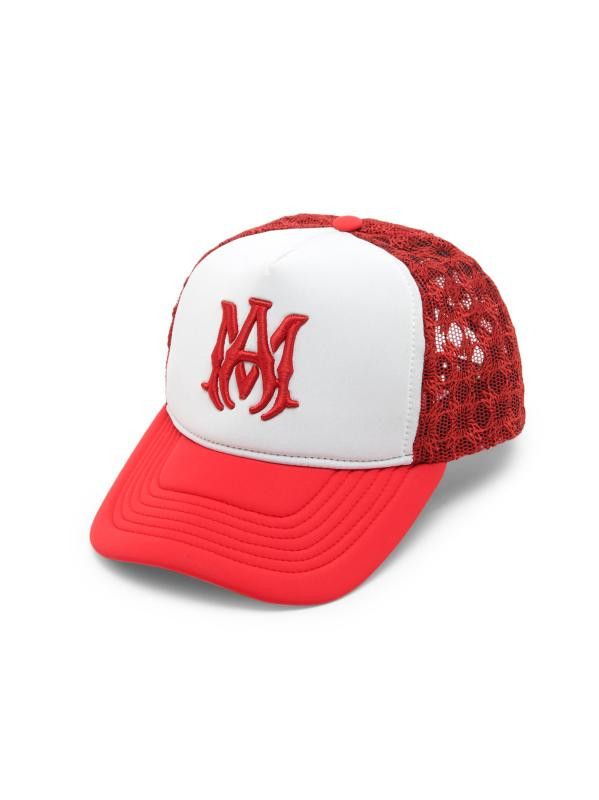 Amiri os11x1225 Size: OS / MA Logo Hat / Cap in Red/White Size ONE SIZE - 1 Thumbnail