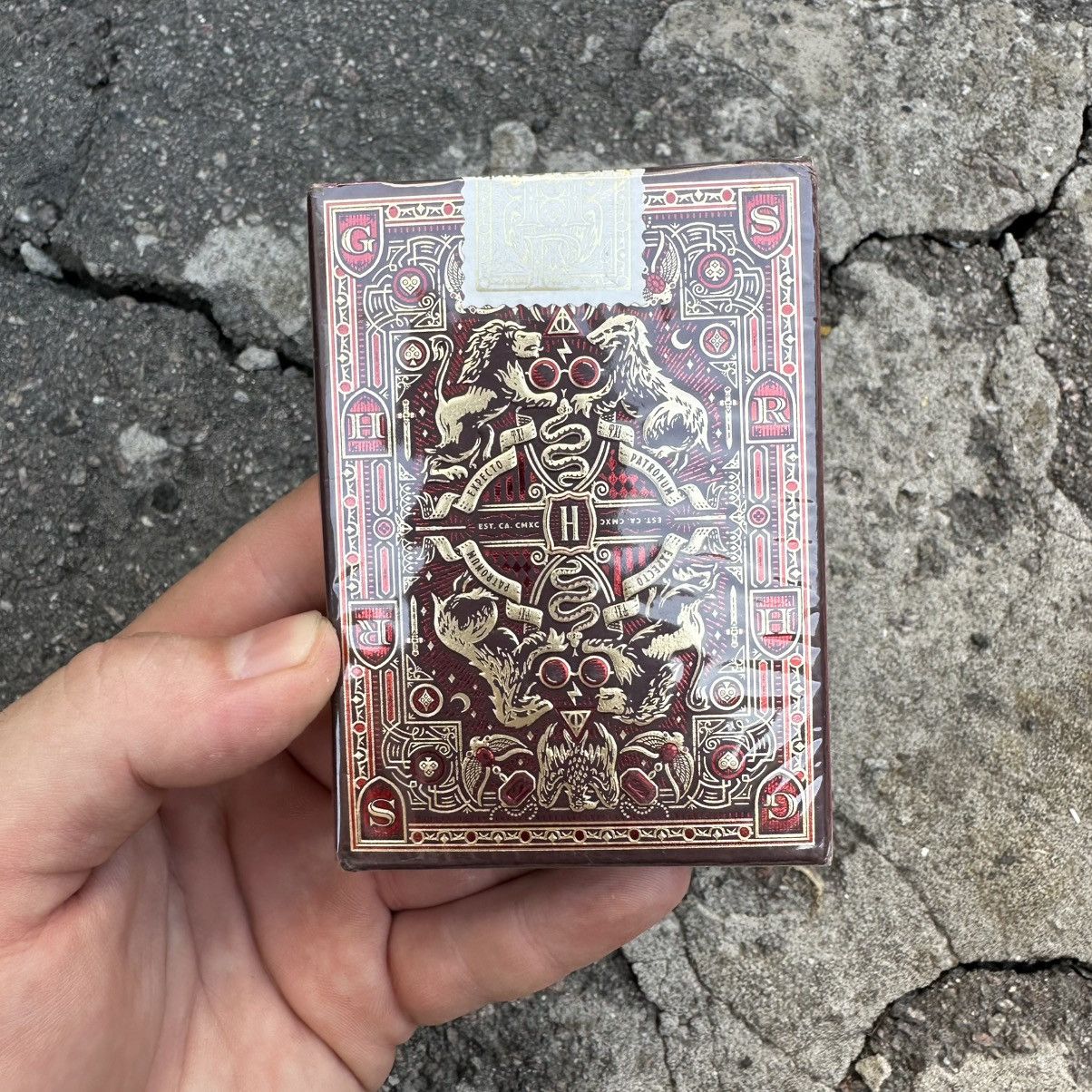 Trendt Vision Vintage Harry Potter Playing Cards 2021 Gryffindor Size ONE SIZE - 2 Thumbnail