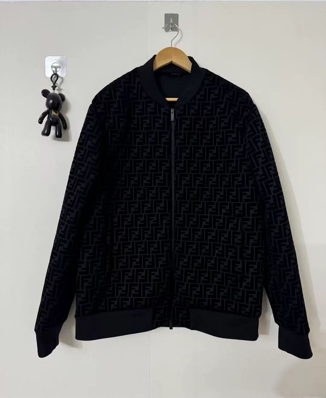 Fendi Fendi Flocked Logo Print Jacket Size US L / EU 52-54 / 3 - 1 Thumbnail
