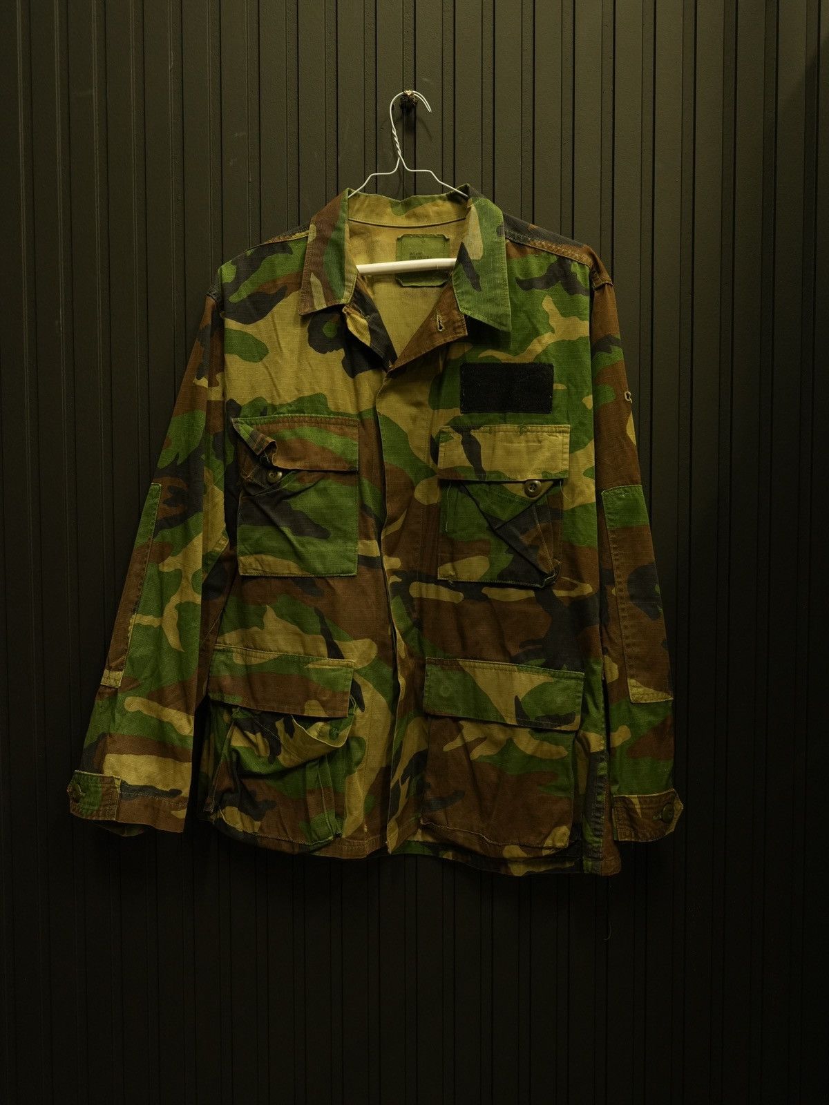 Vintage Vintage Military Camo Jacket Size US S / EU 44-46 / 1 - 1 Thumbnail
