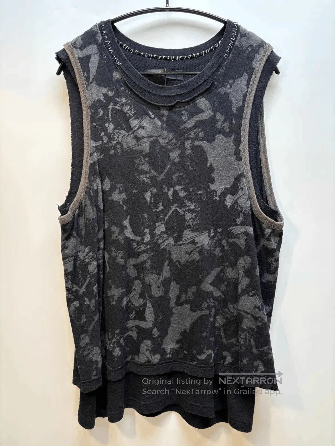 Undercover Undercover 03SS SCAB Distressed Tank Top. Size US L / EU 52-54 / 3 - 1 Thumbnail