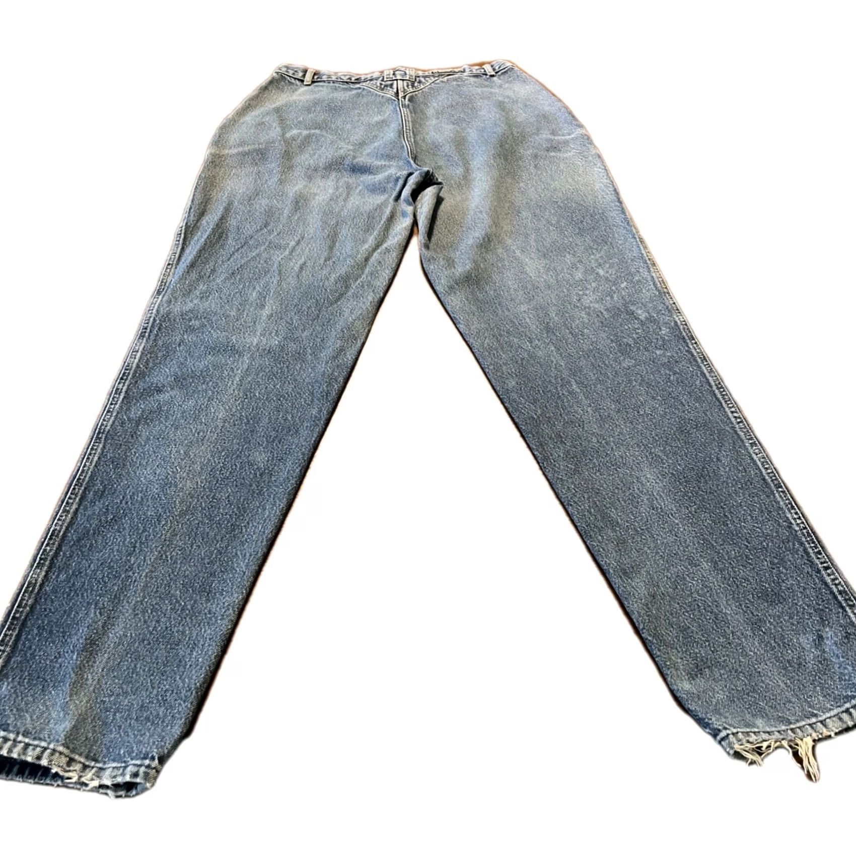 Vintage VINTAGE Rocky Mountain Jeans Men 30x35 Denim Cotton Blue Regular Straight Mens Size US 30 / EU 46 - 4 Thumbnail
