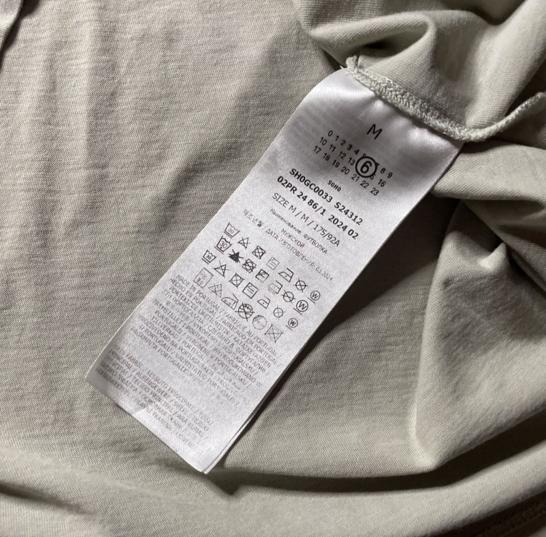 Maison Margiela Martin Margiela Tab Logo t shirt Size US M / EU 48-50 / 2 - 3 Thumbnail