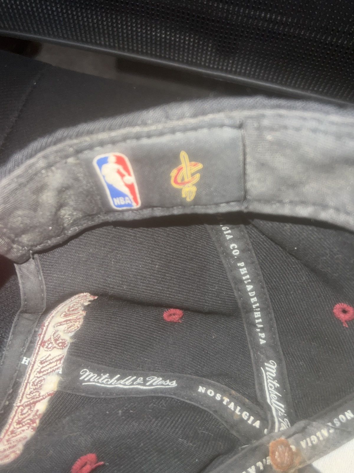 Mitchell & Ness Mitchell & Ness NBA Cleveland Cavaliers Adjustable Snapback Size ONE SIZE - 11 Thumbnail