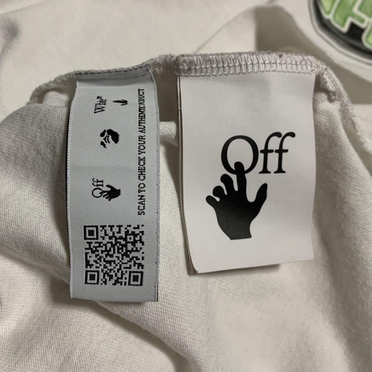 Off-White Off White Small Weed Graphic White Tee Virgil Abloh Size US S / EU 44-46 / 1 - 8 Thumbnail
