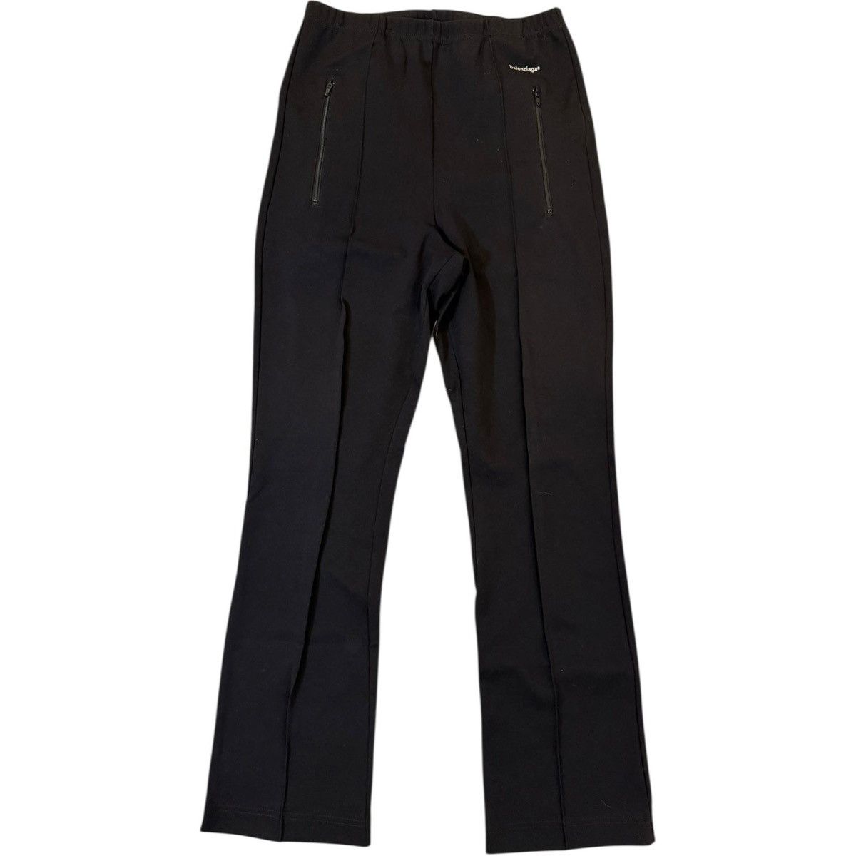 Balenciaga Balenciaga SS2018 Rayon Bootcut Track Pants Size US 29 - 1 Thumbnail
