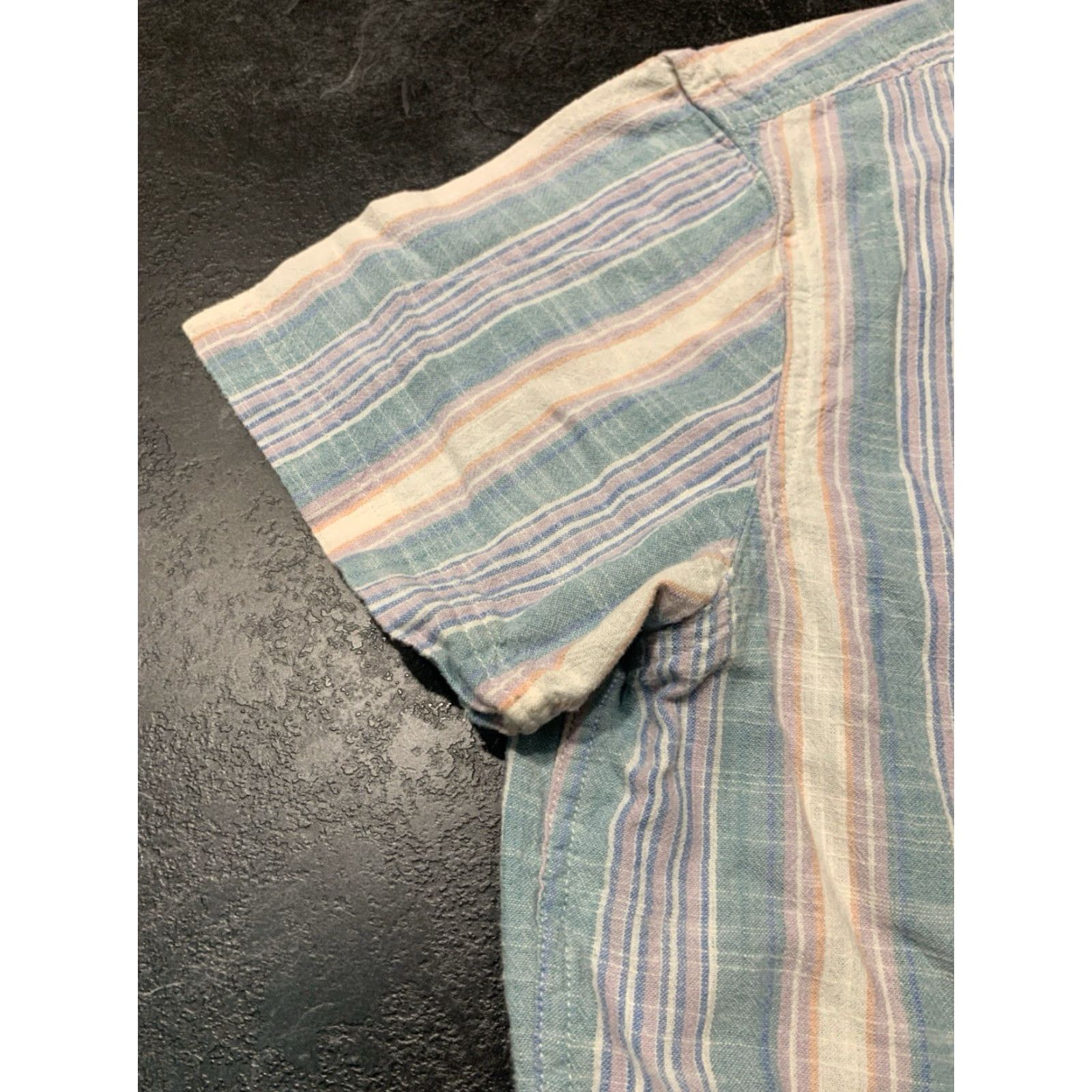 American Eagle Outfitters American Eagle Men’s M Shirt Cotton Button-Up Short Sleeve Collared Multicolor Casual Size US M / EU 48-50 / 2 - 6 Thumbnail