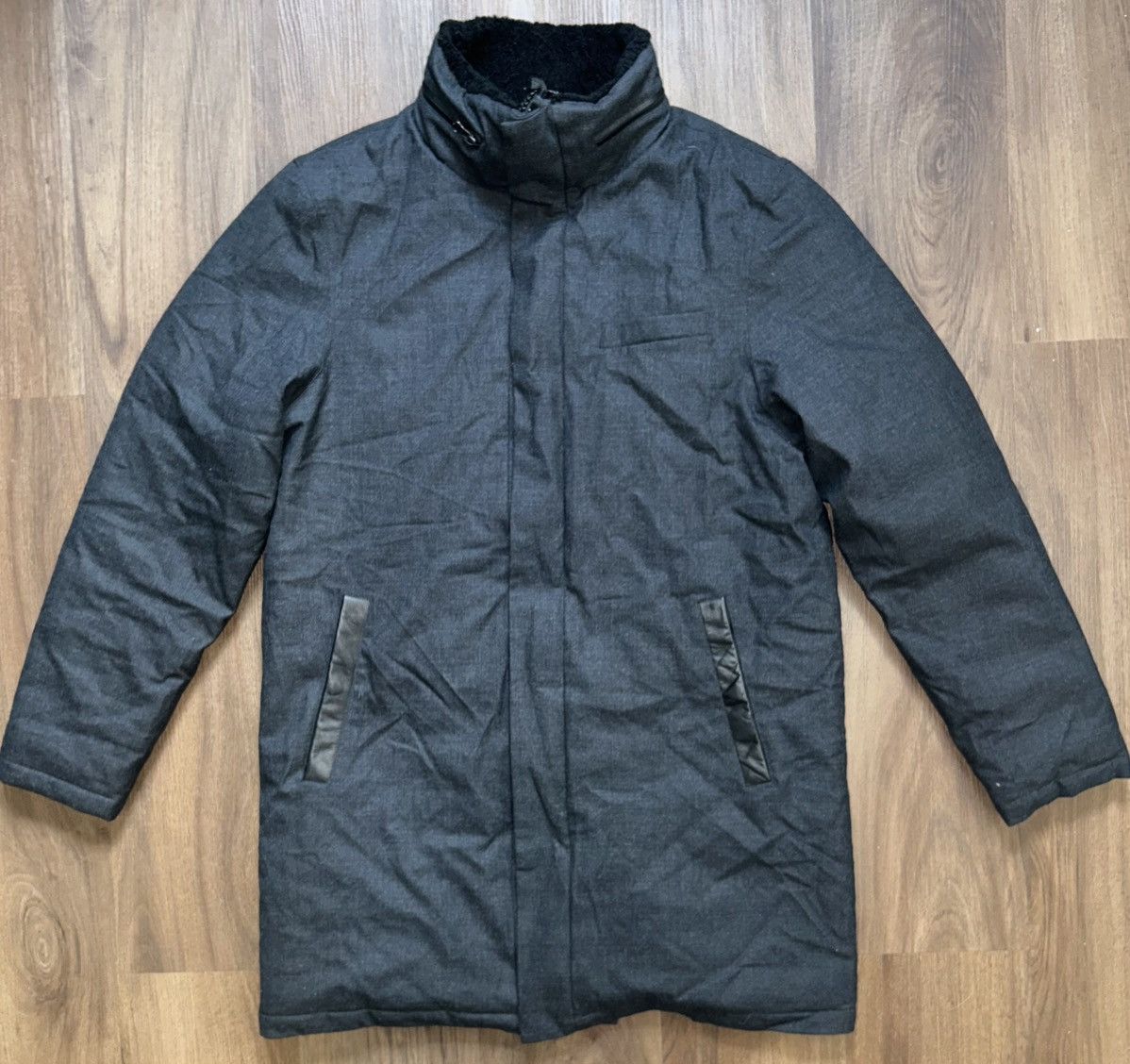 Mackage Mackage Down Parka Coat Charcoal Gray Sz 42 Hooded Winter Size US XS / EU 42 / 0 - 1 Thumbnail
