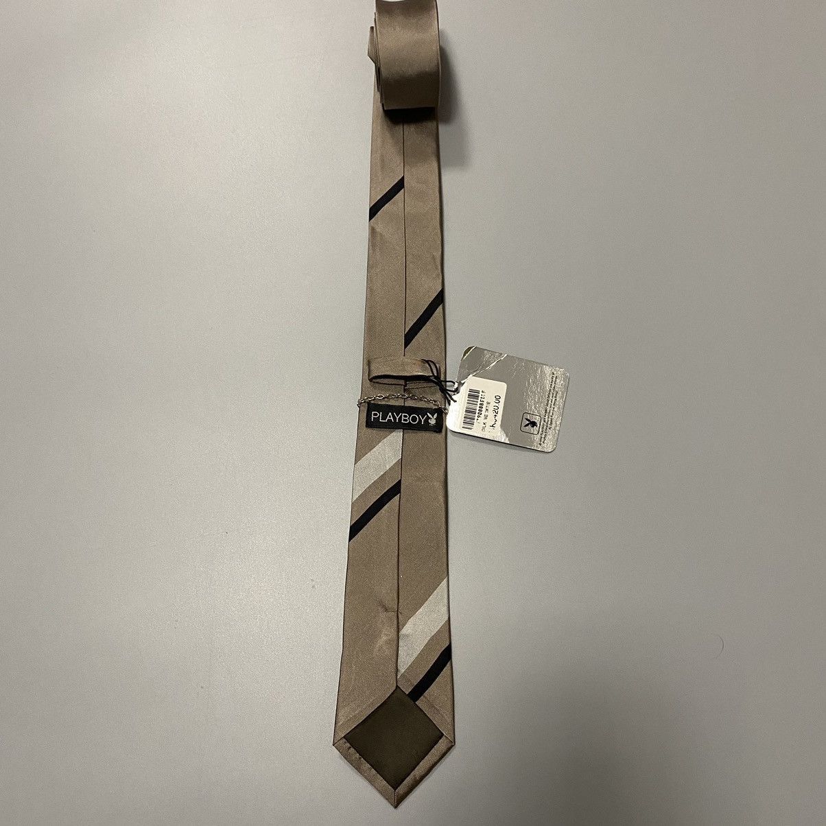 Playboy Playboy New Tie Rabbit 100% Silk Edition Size ONE SIZE - 5 Thumbnail