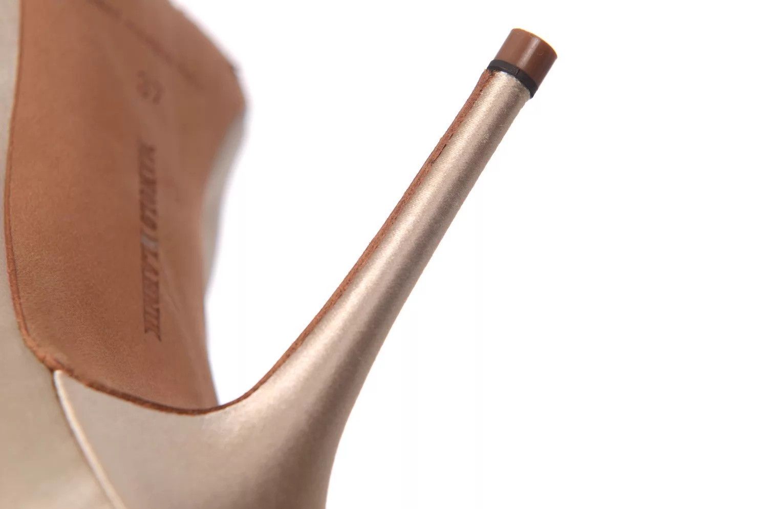 Manolo Blahnik MB Women's High Heels Size 37 Size US 6.5 / IT 36.5 - 3 Thumbnail