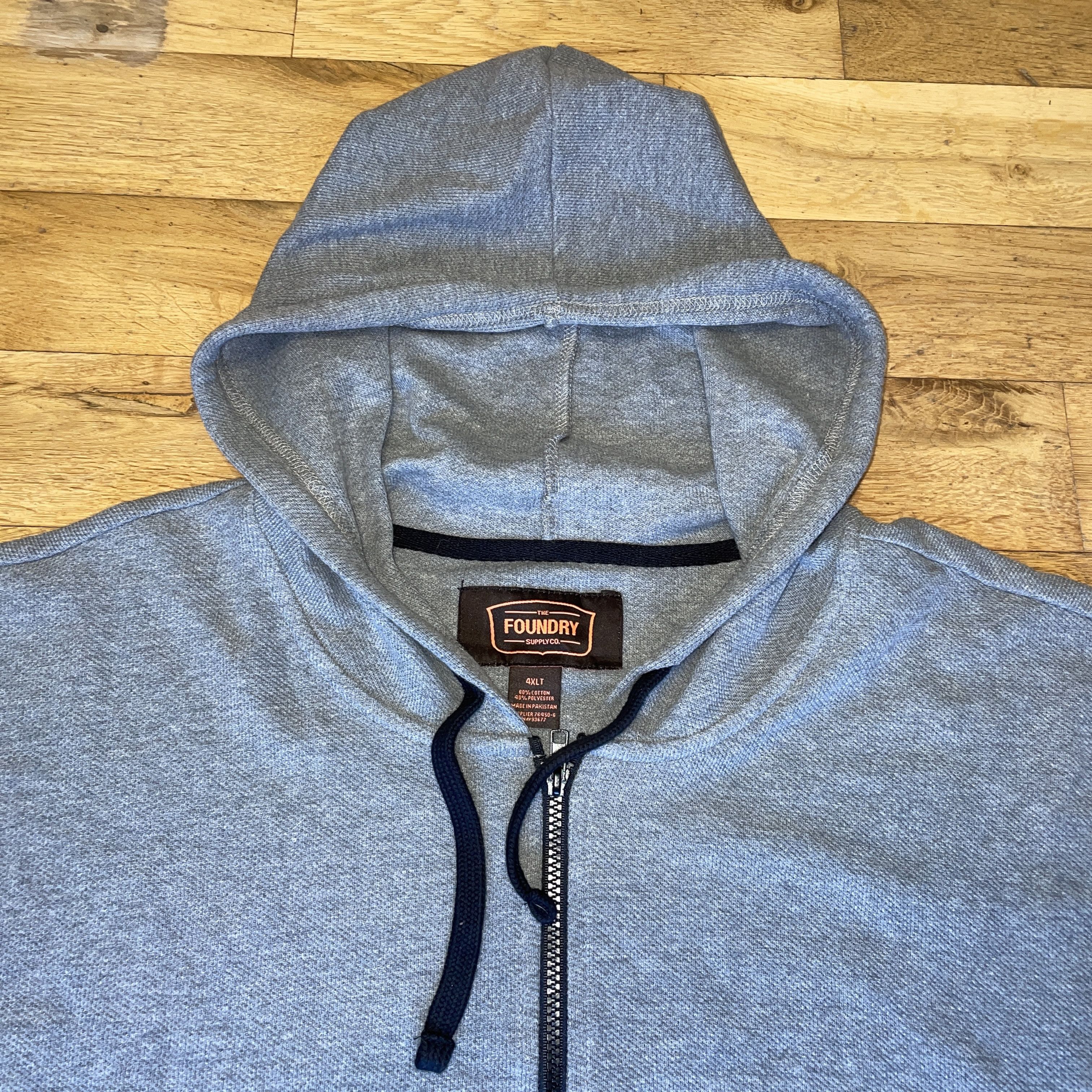 Vintage Foundry Foundry Men's Hooded Sweatshirt Large Size 4 Xlt - New Size US XXL / EU 58 / 5 - 3 Thumbnail