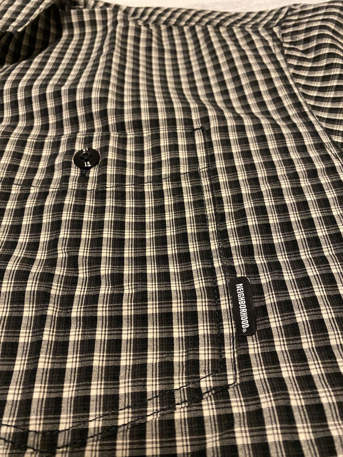 Neighborhood Neighborhood Japan Gingham Hombre Check Shirt XL NWT Size US XL / EU 56 / 4 - 10 Thumbnail