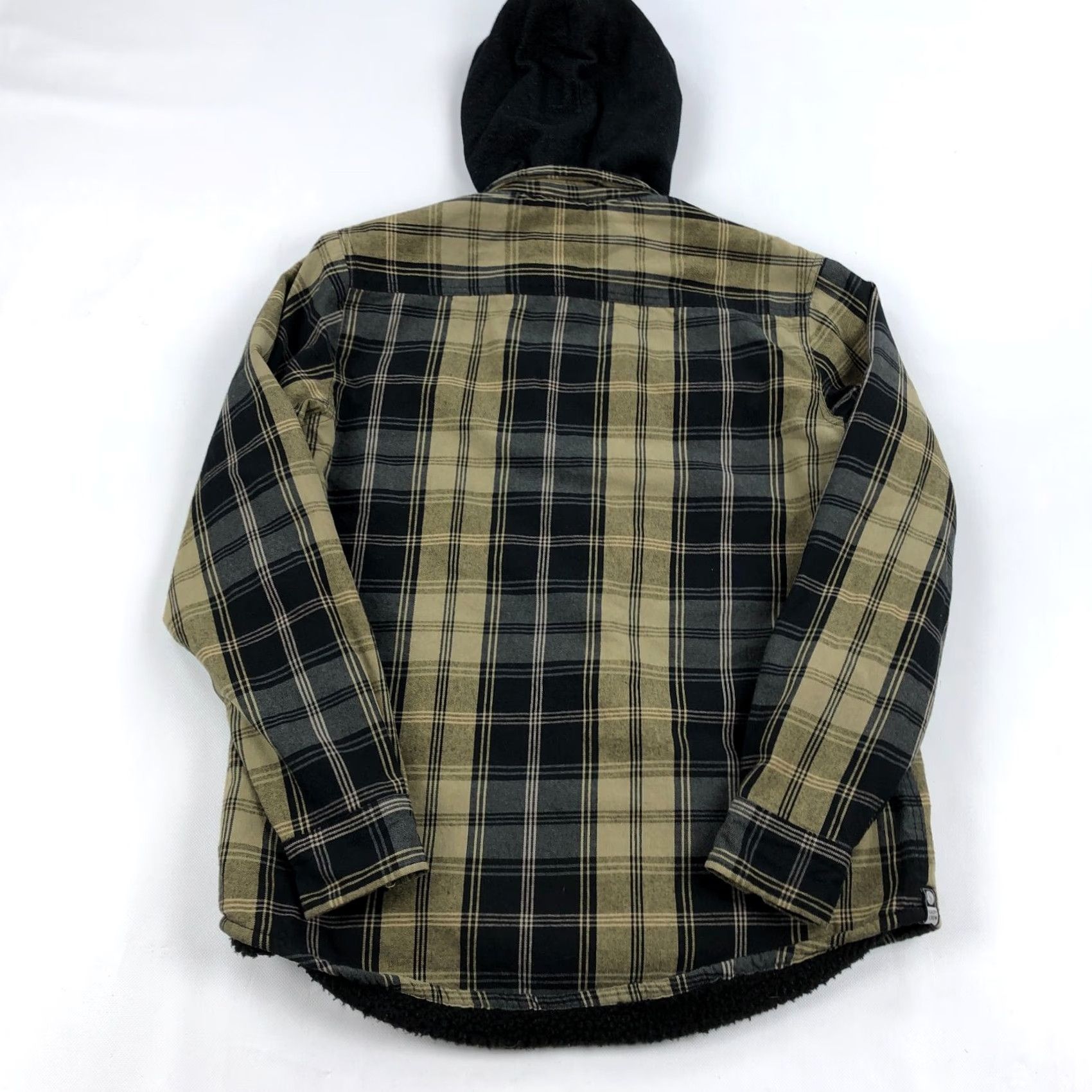 Vintage Salty Crew Shacket Mens L Flannel Plaid Earth Tones Grunge Schooner Jacket Size US L / EU 52-54 / 3 - 7 Thumbnail