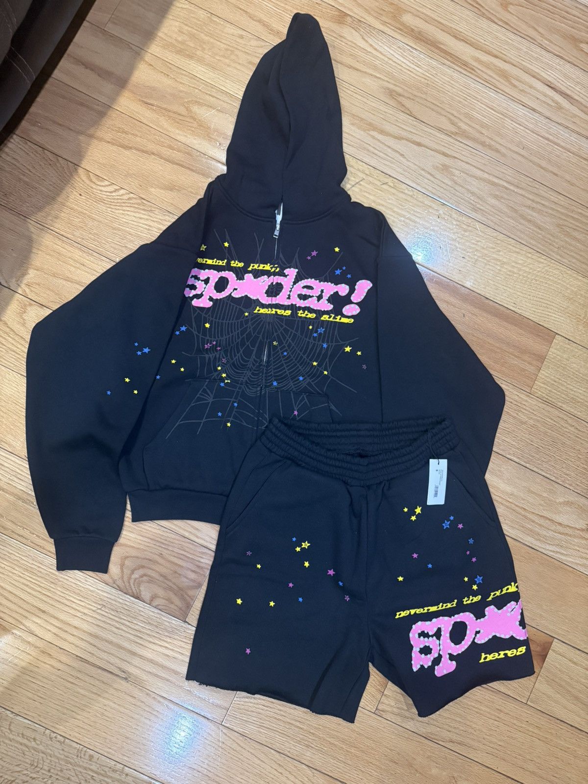 Sp5der Sp5der Shorts and Zip Up Set NYC exclusive Size US S / EU 44-46 / 1 - 1 Thumbnail