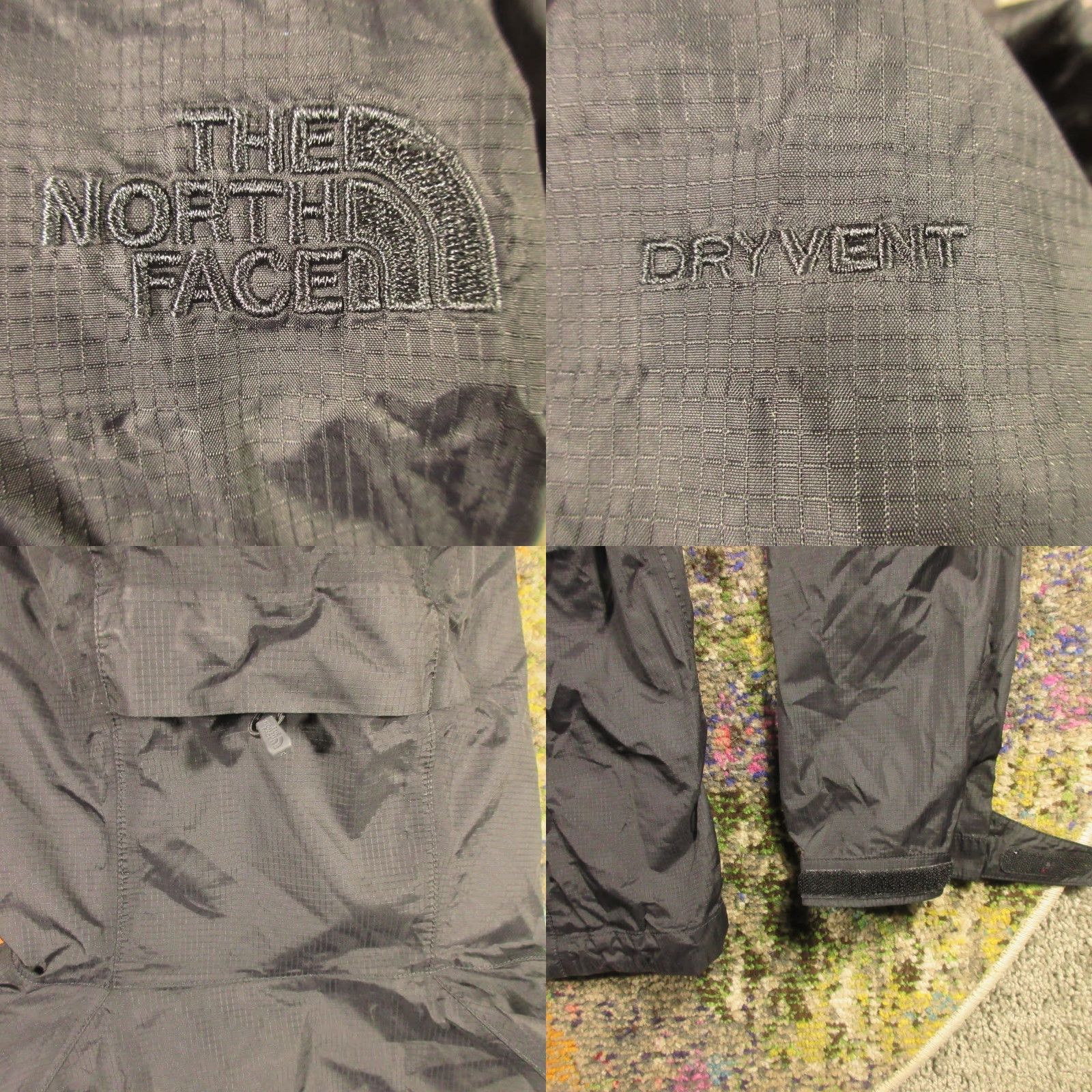 The North Face The North Face DryVent Jacket Women L Black Hooded Waterproof Full Zip Lightweight Pockets Rain Coat Mid-Length Size L / US 10 / IT 46 - 8 Thumbnail