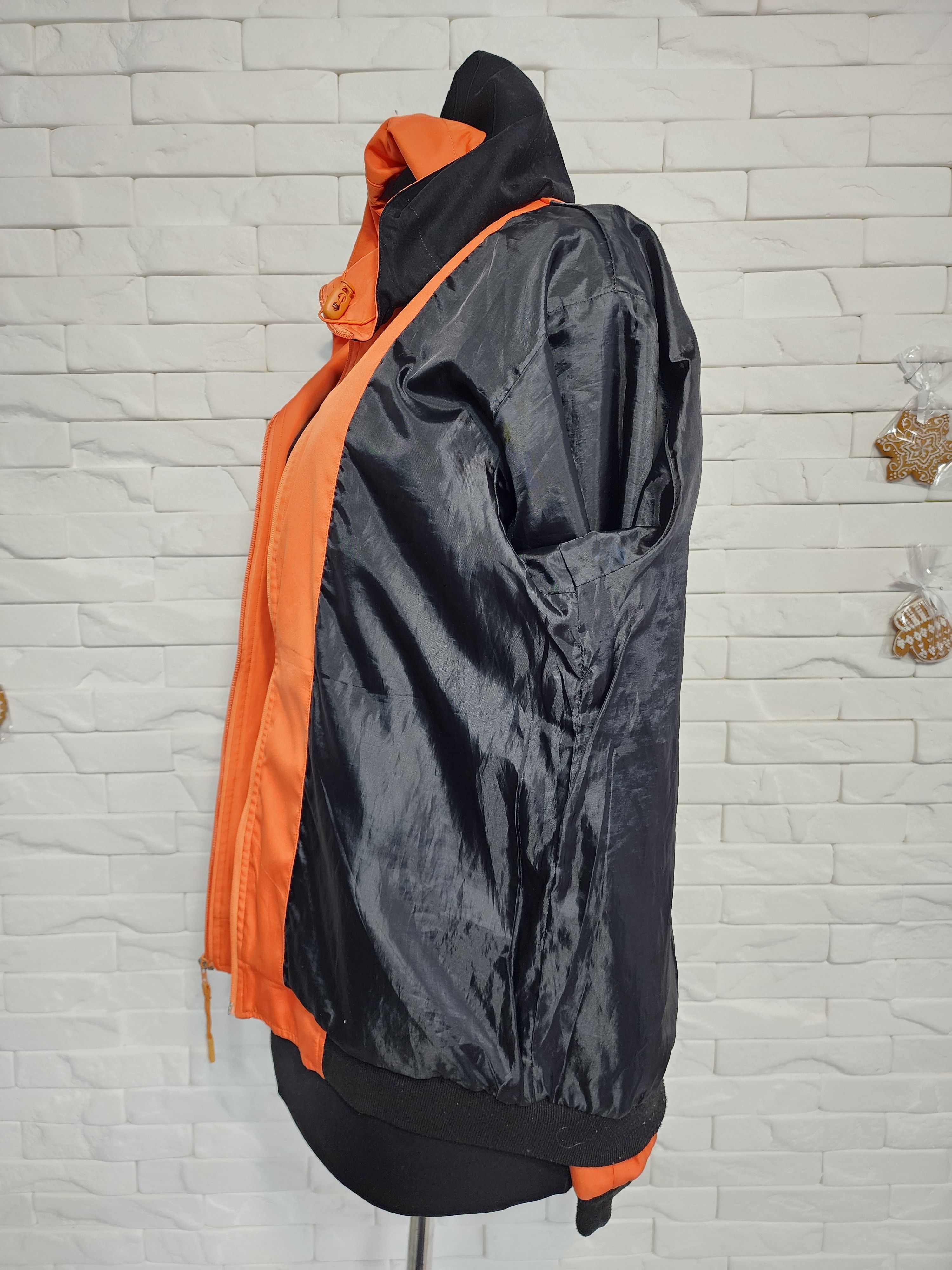 Other Men's Orange Zip-Up Hoodie: Warm Hooded Jacket Size US L / EU 52-54 / 3 - 10 Thumbnail