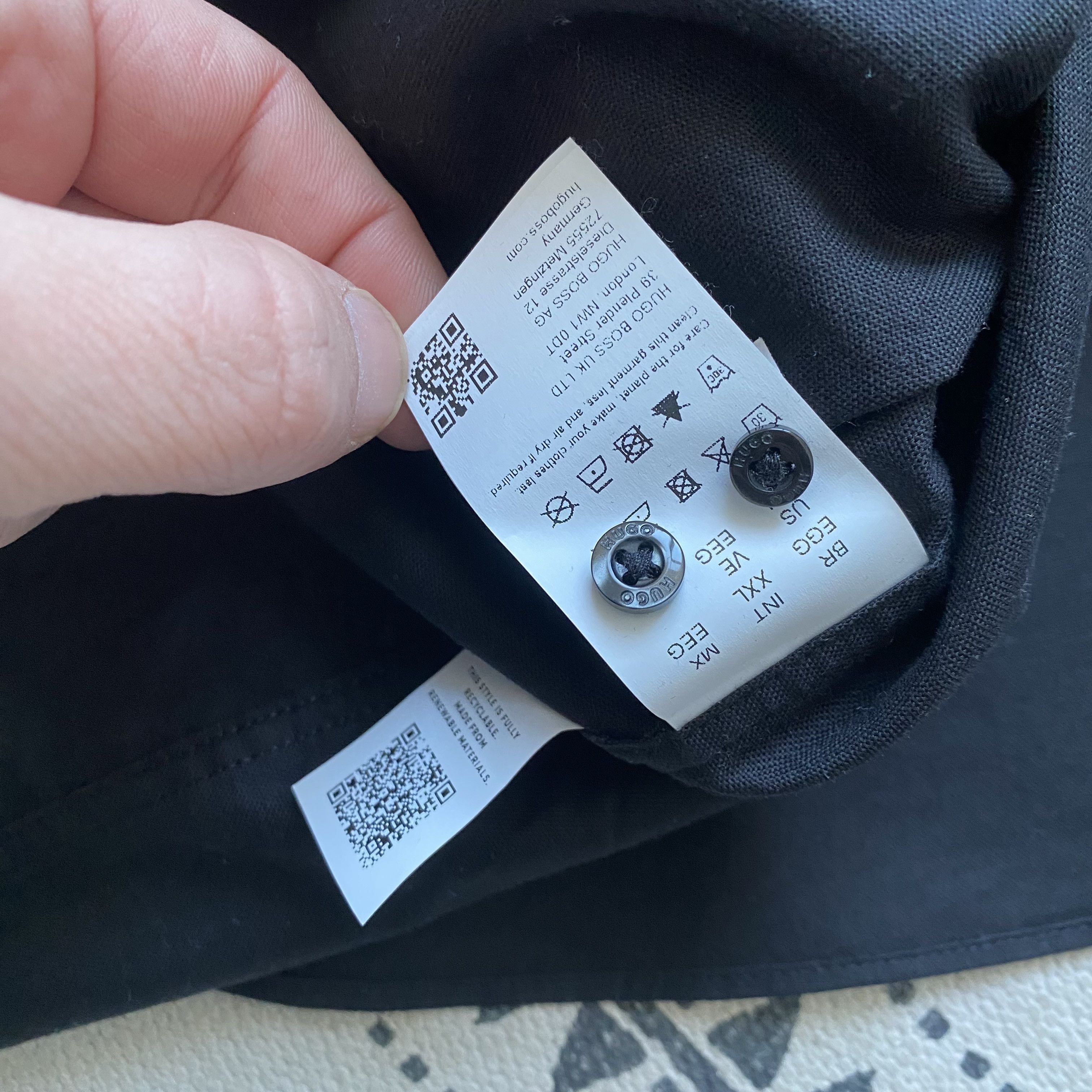 Hugo Boss Designer Hugo Boss oxford shirt Button Up Diesel Cos Size US XL / EU 56 / 4 - 8 Thumbnail