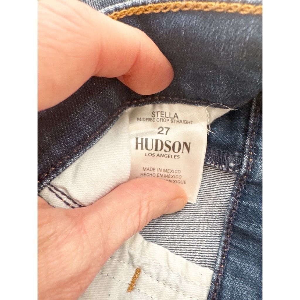 Hudson New Hudson Stella Crop Straight Leg Jeans | Size 27 Size 27" / US 4 / IT 40 - 7 Thumbnail