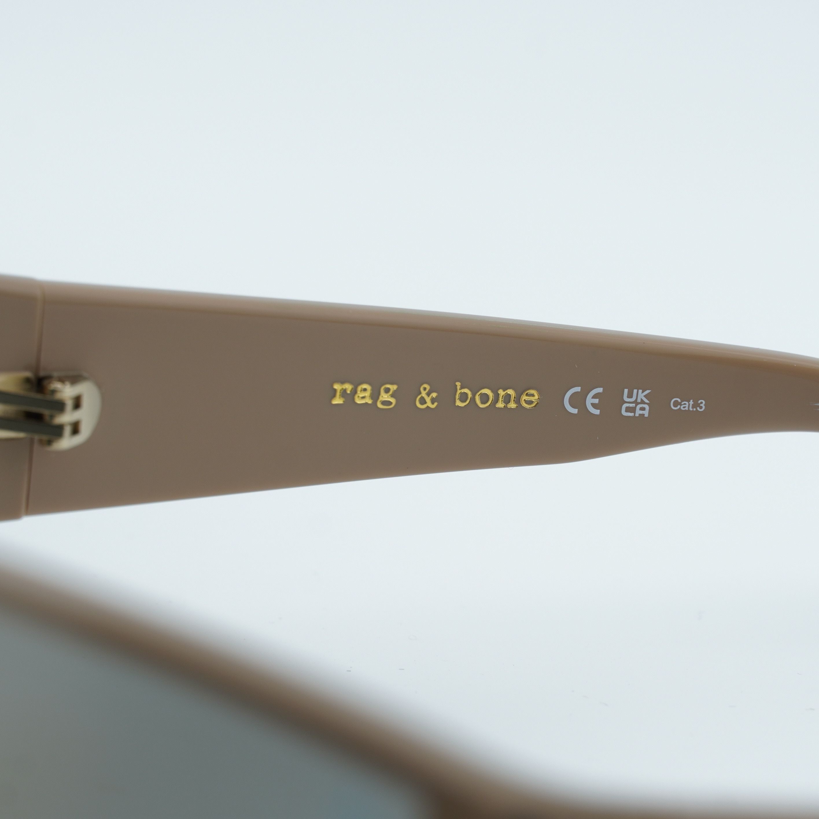 Rag & Bone Rag & Bone RNB6003/S 009Q JO Sunglasses Bronze Shield Frame Size ONE SIZE - 7 Thumbnail