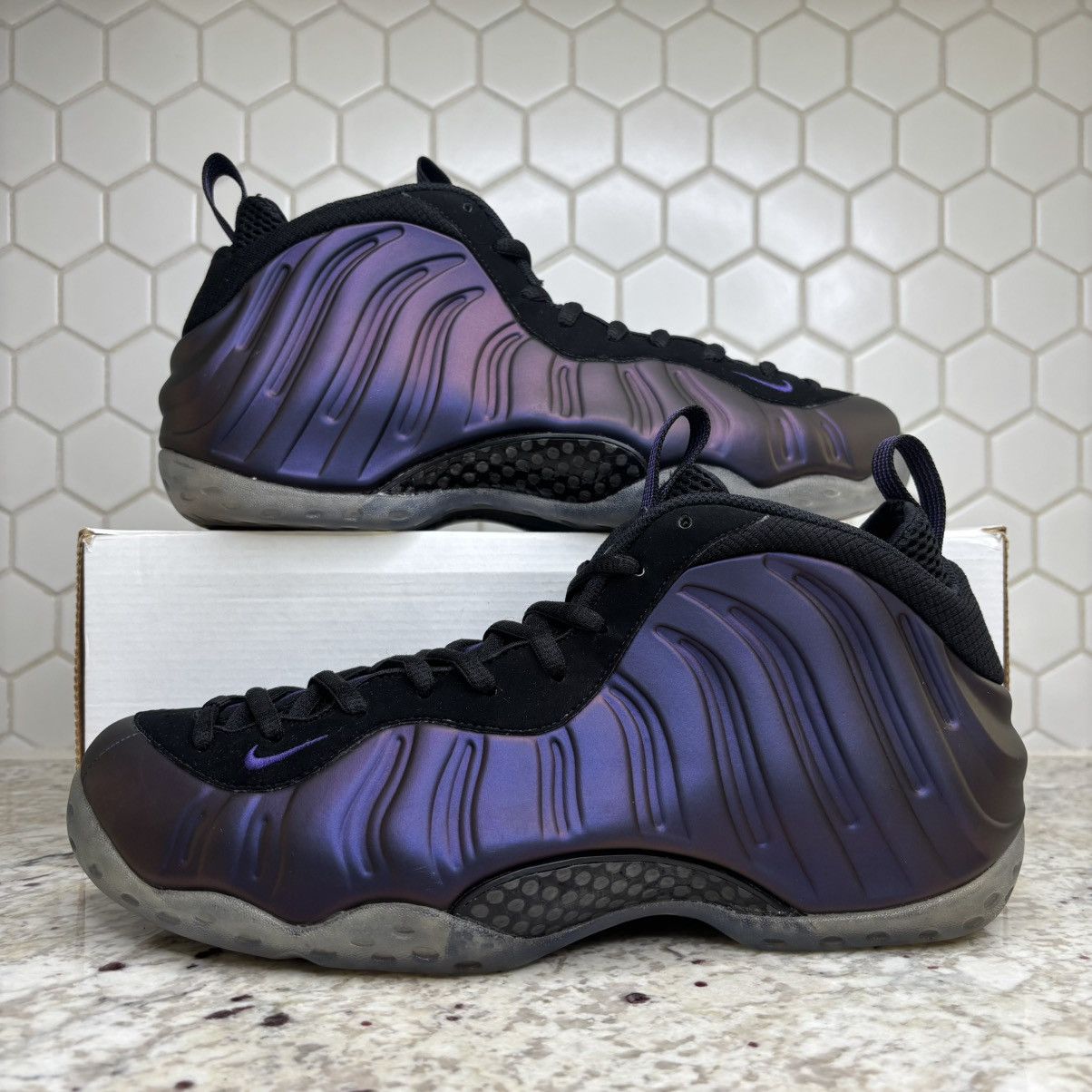 Nike Size 11 - Nike Air Foamposite One Eggplant 2017 CLEAN NO BOX Size US 11 / EU 44 - 1 Thumbnail