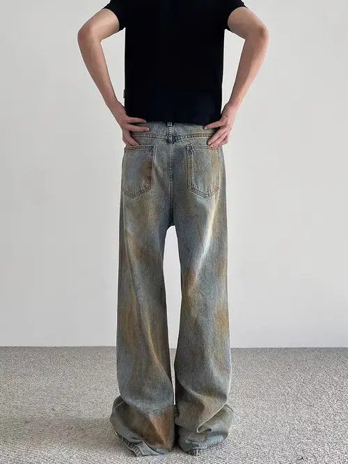 VIBE High street ripped Y2K hip hop baggy jeans Size US 32 / EU 48 - 6 Thumbnail