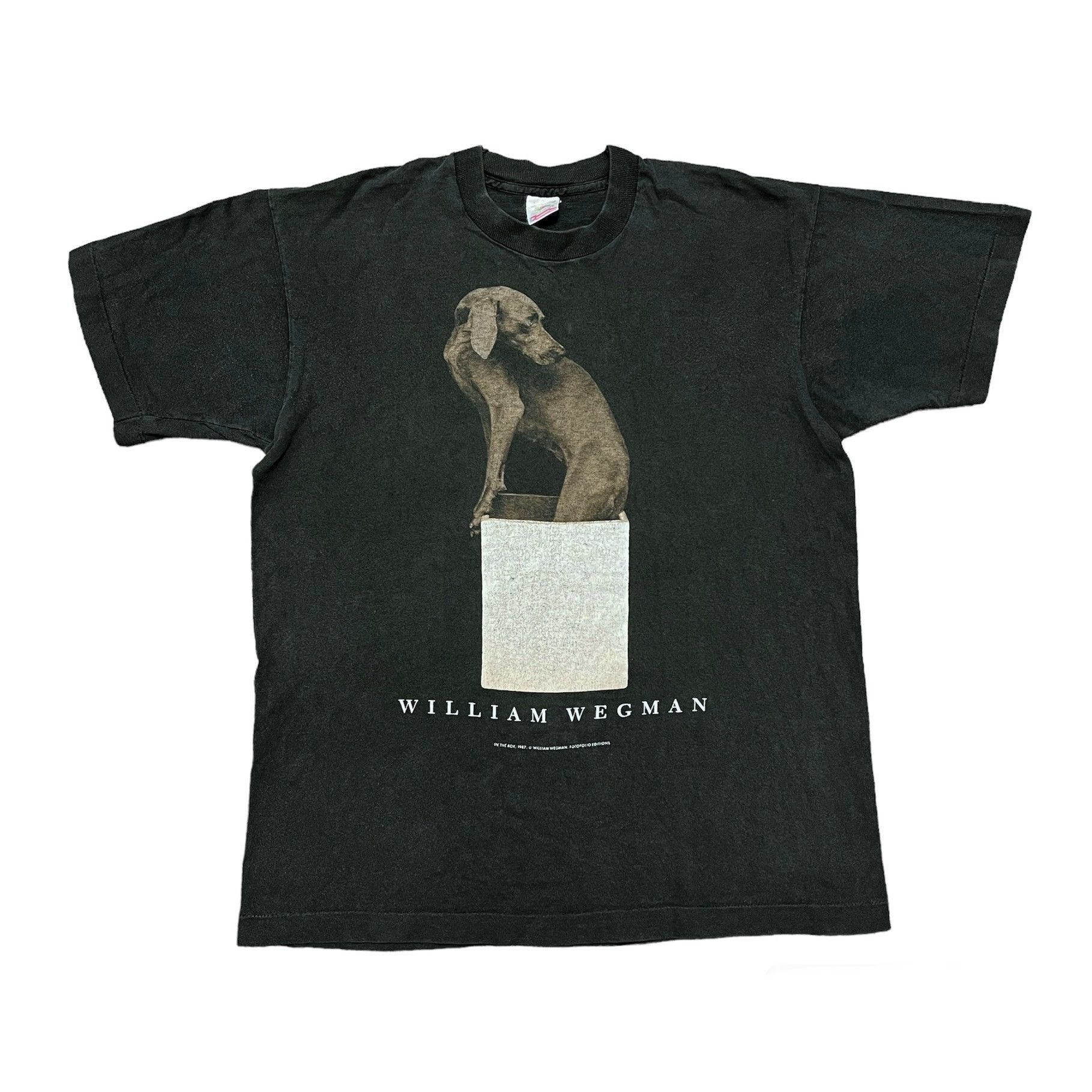 Animal Tee × Art × Vintage 90s William Wegman Vintage Single 