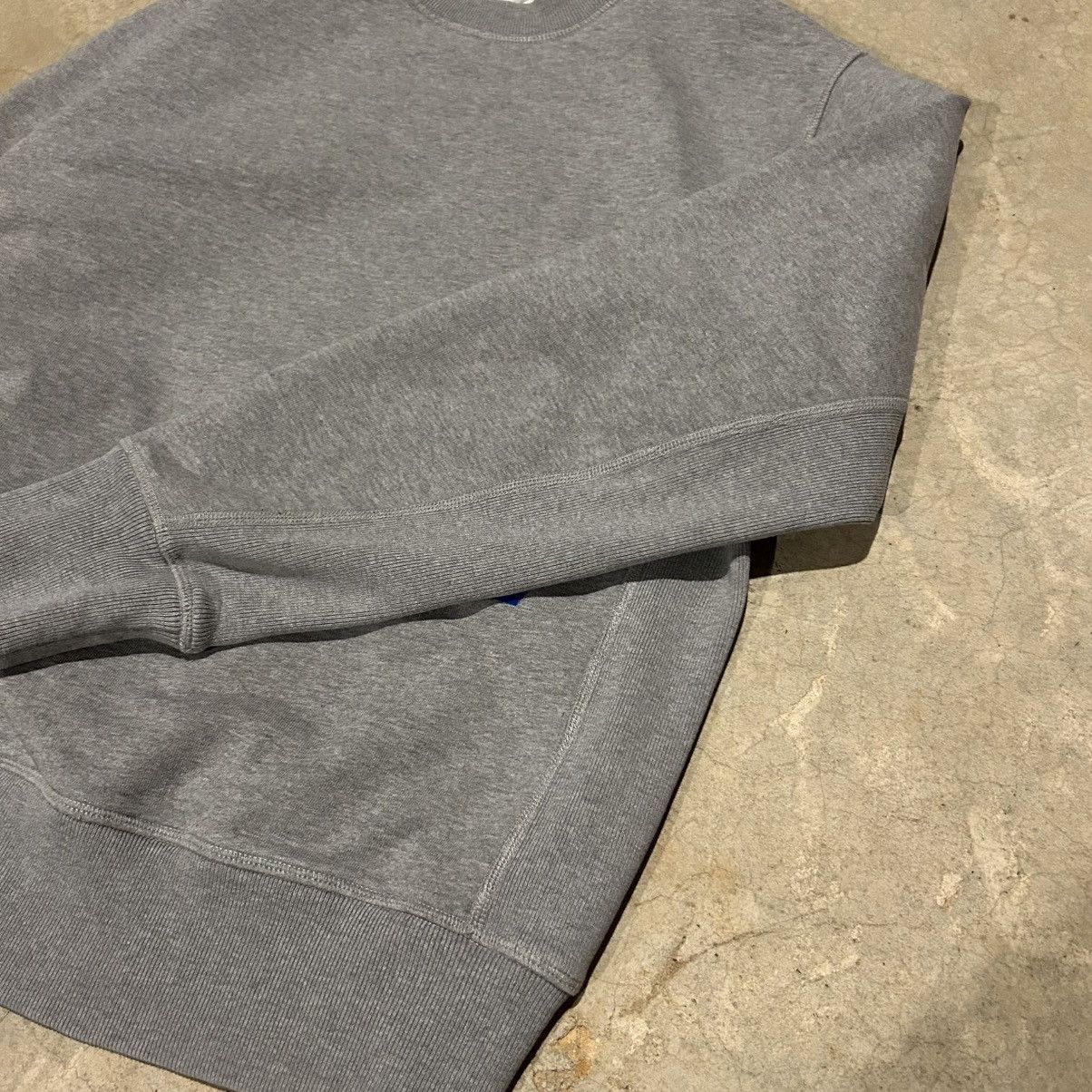 Helmut Lang Helmut Lang HL Monogram Flock Logo Ribbed Crewneck Rare Size US S / EU 44-46 / 1 - 4 Thumbnail