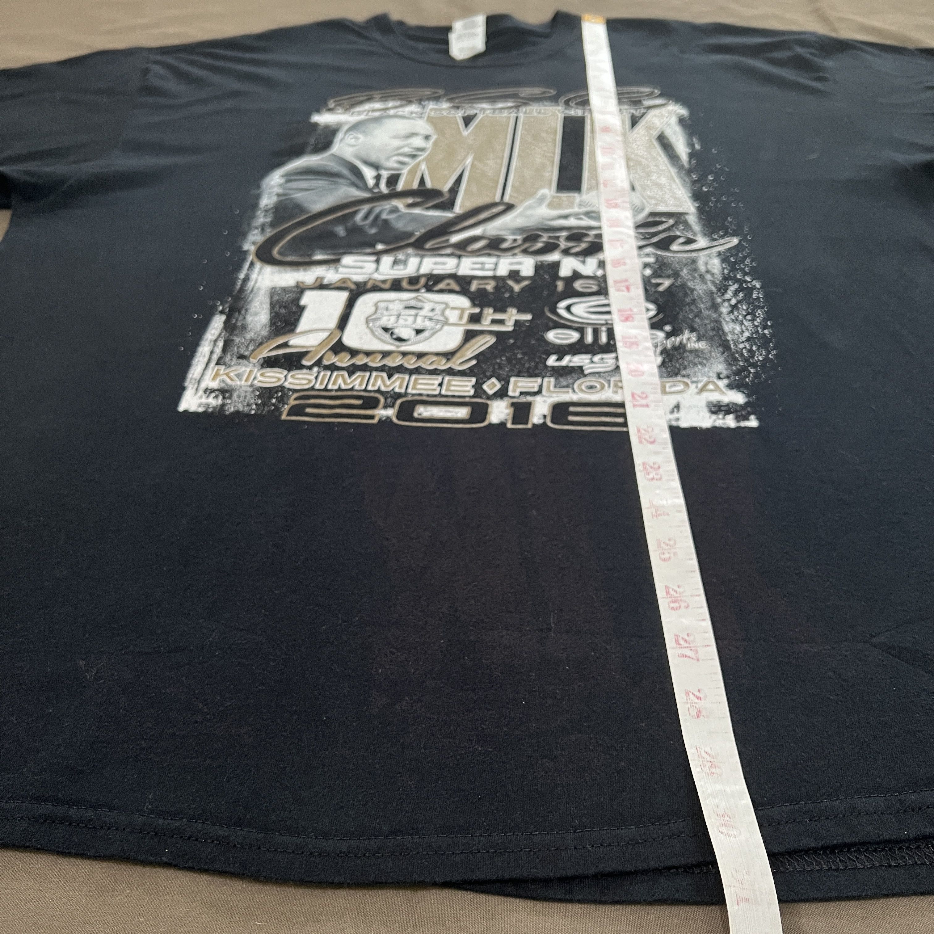 Rap Tees Martin Luther King MLK black softball circuit Promo Tee 2XL Size US XXL / EU 58 / 5 - 10 Thumbnail