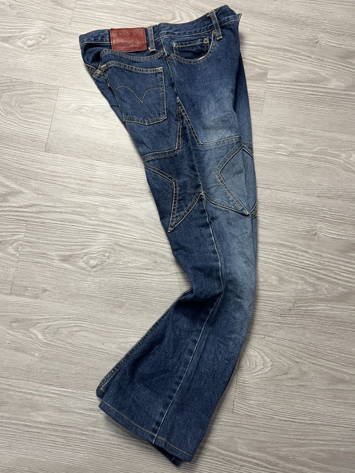 14th Addiction × Hysteric Glamour × If Six Was Nine Hysteric Glamour Star Denim Kinky Size 30" / US 8 / IT 44 - 1 Thumbnail