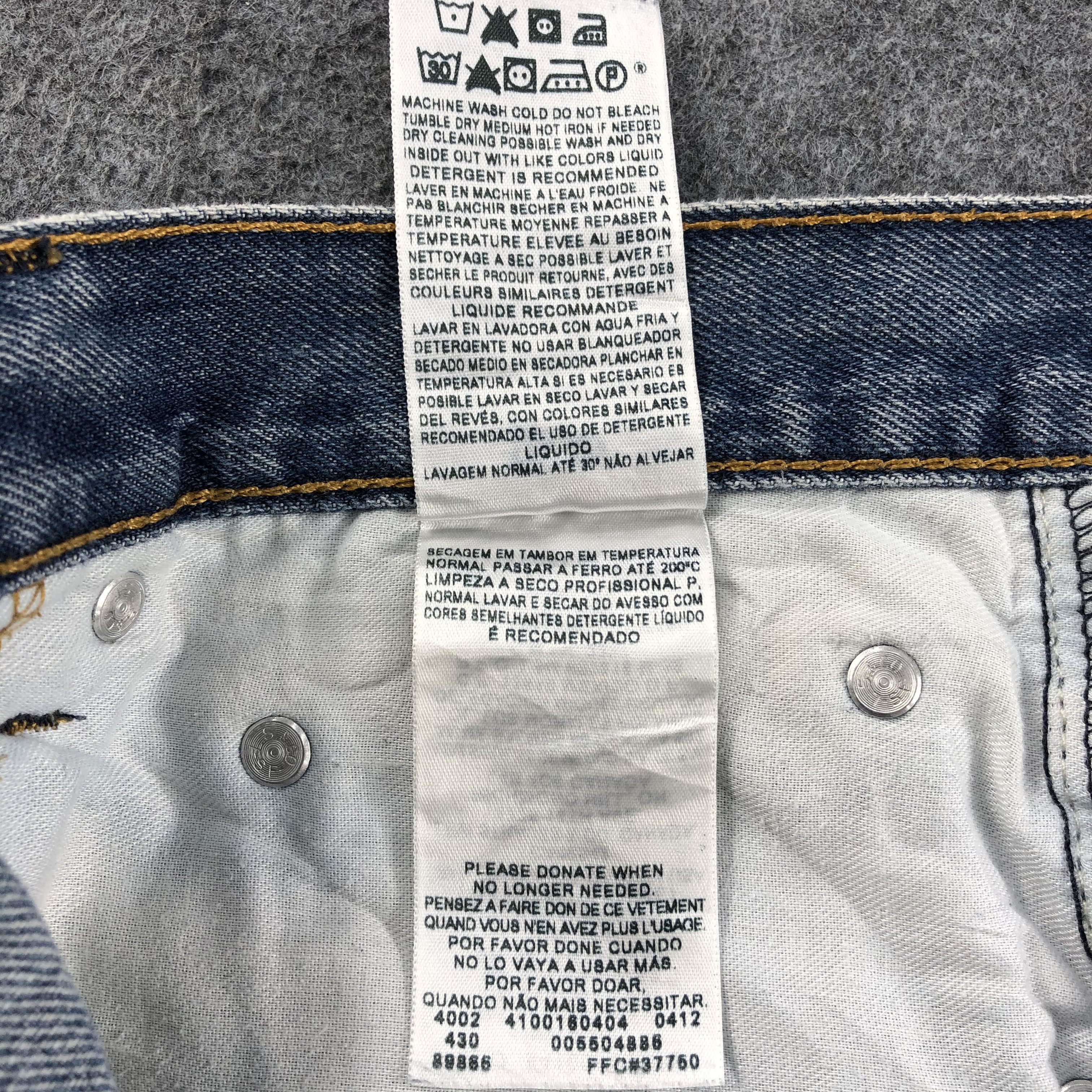 Levi's Vintage Levis 550 Earth Tone Jeans-J1711 Size US 42 / EU 58 - 15 Thumbnail