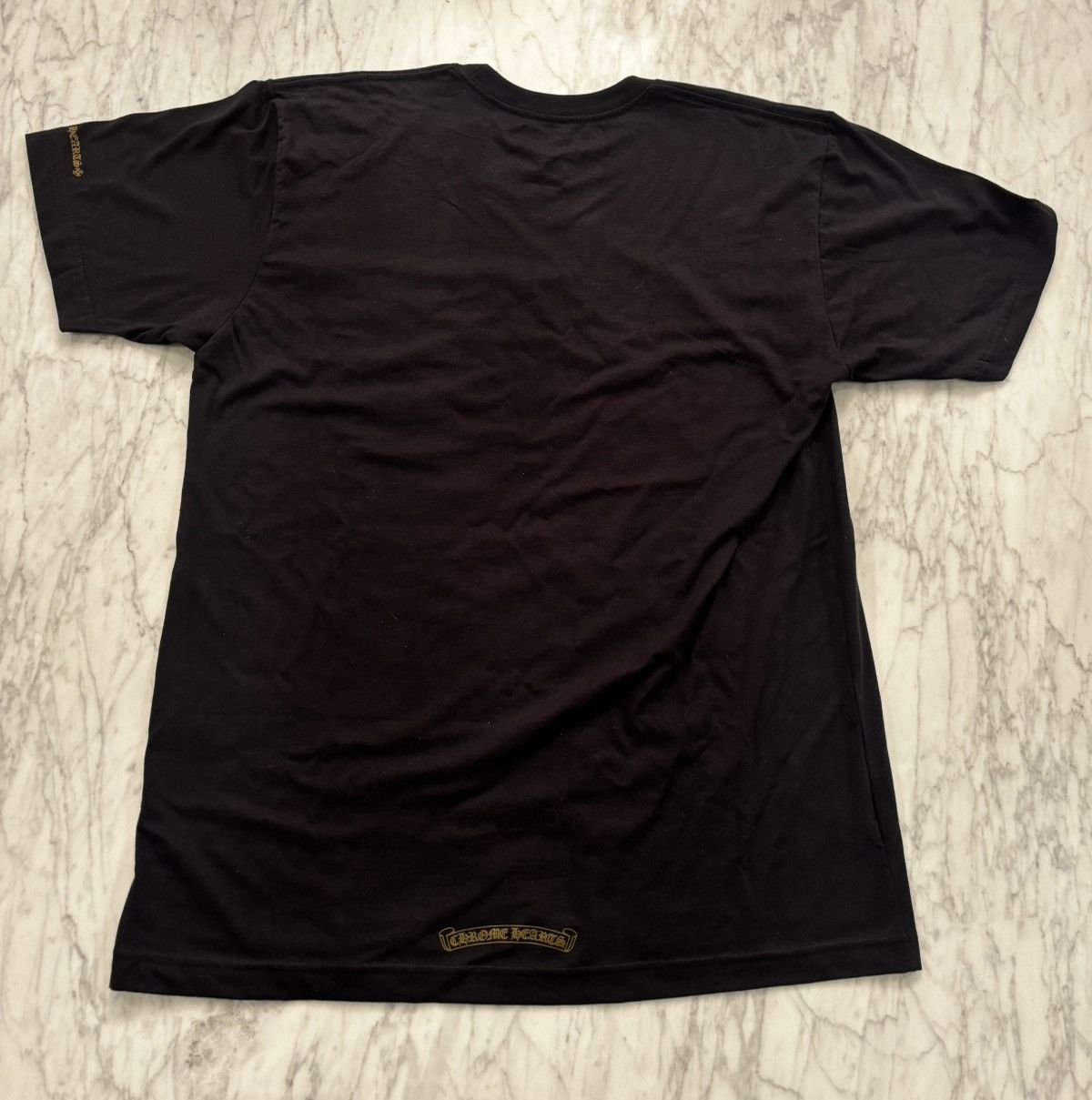 Chrome Hearts Chrome Hearts Army Green Neck Logo T-Shirt Size US L / EU 52-54 / 3 - 2 Thumbnail