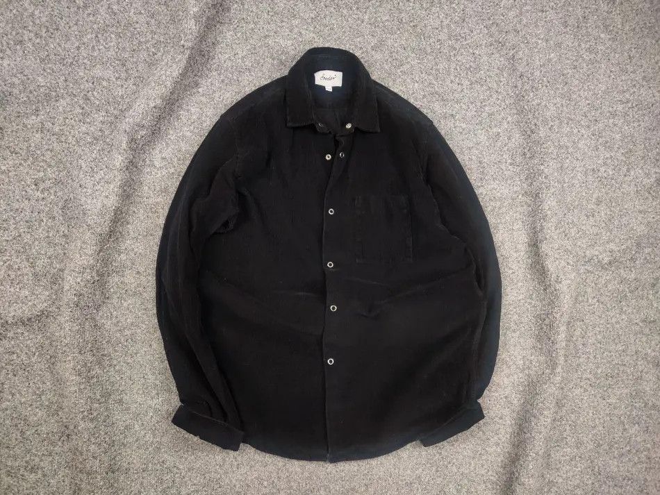 Soeder Design Zurich Snap Button Solid Corduroy Overshirt