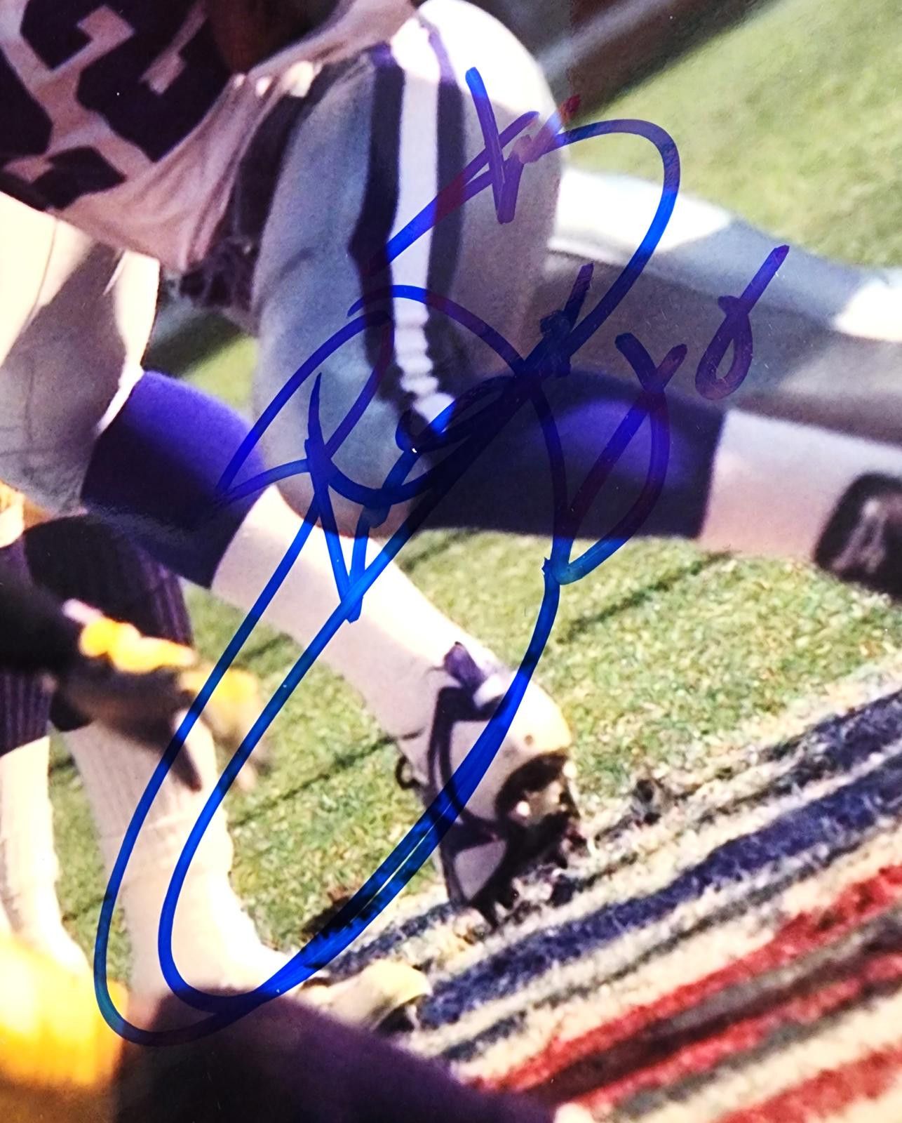NFL Autographed Dallas Cowboys Football Photo with Global Authen Size ONE SIZE - 2 Thumbnail