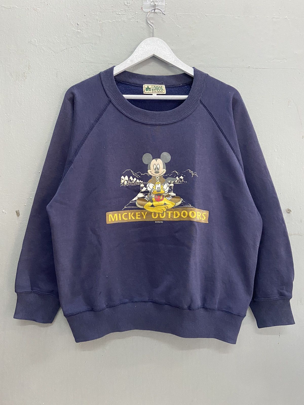 Vintage LOGOS MICKEY OUTDOOR DISNEY SWEATSHIRT Size US L / EU 52-54 / 3 - 1 Thumbnail