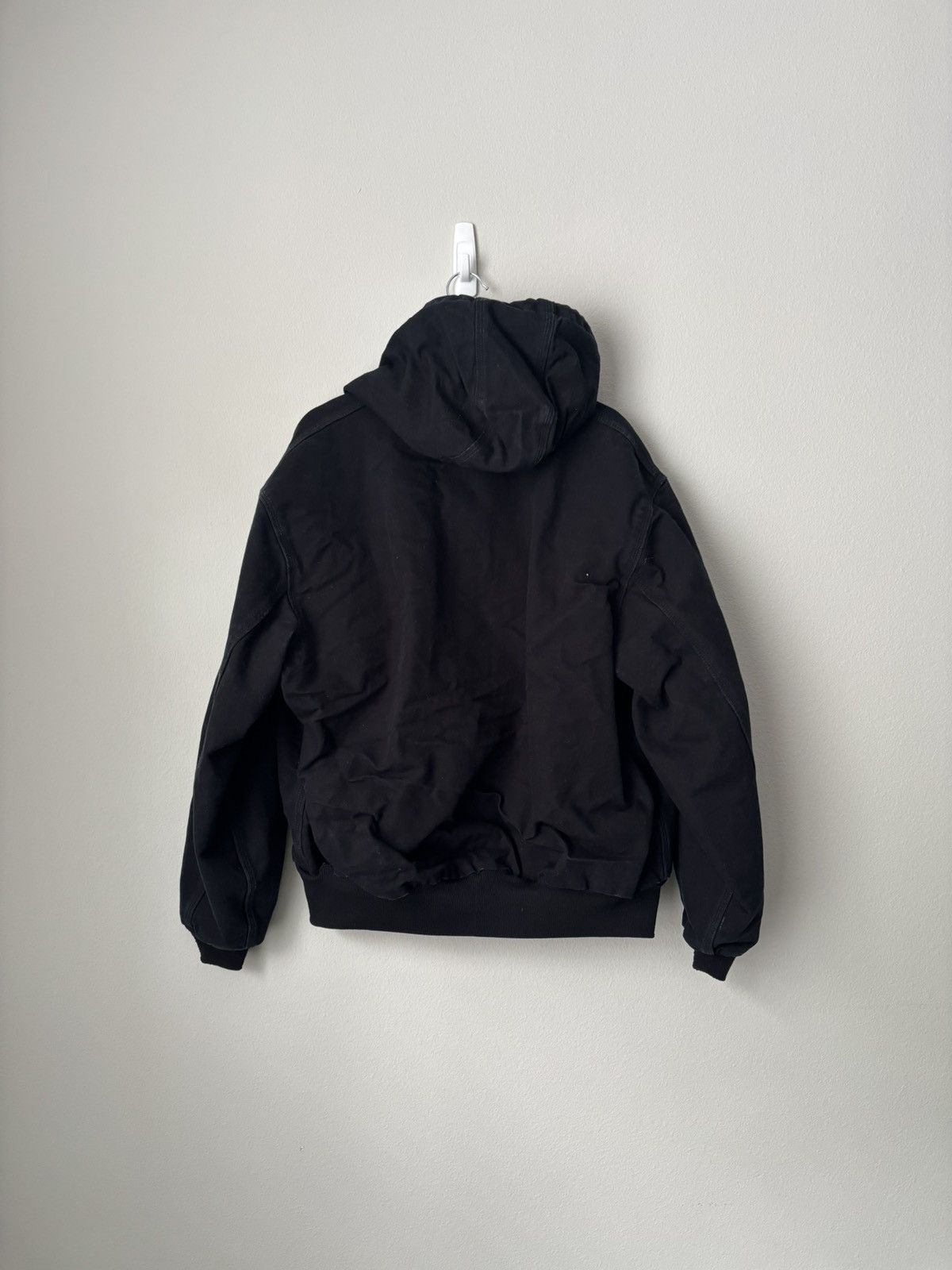 Carhartt Carhartt Black Hooded Jacket Size US XL / EU 56 / 4 - 10 Thumbnail