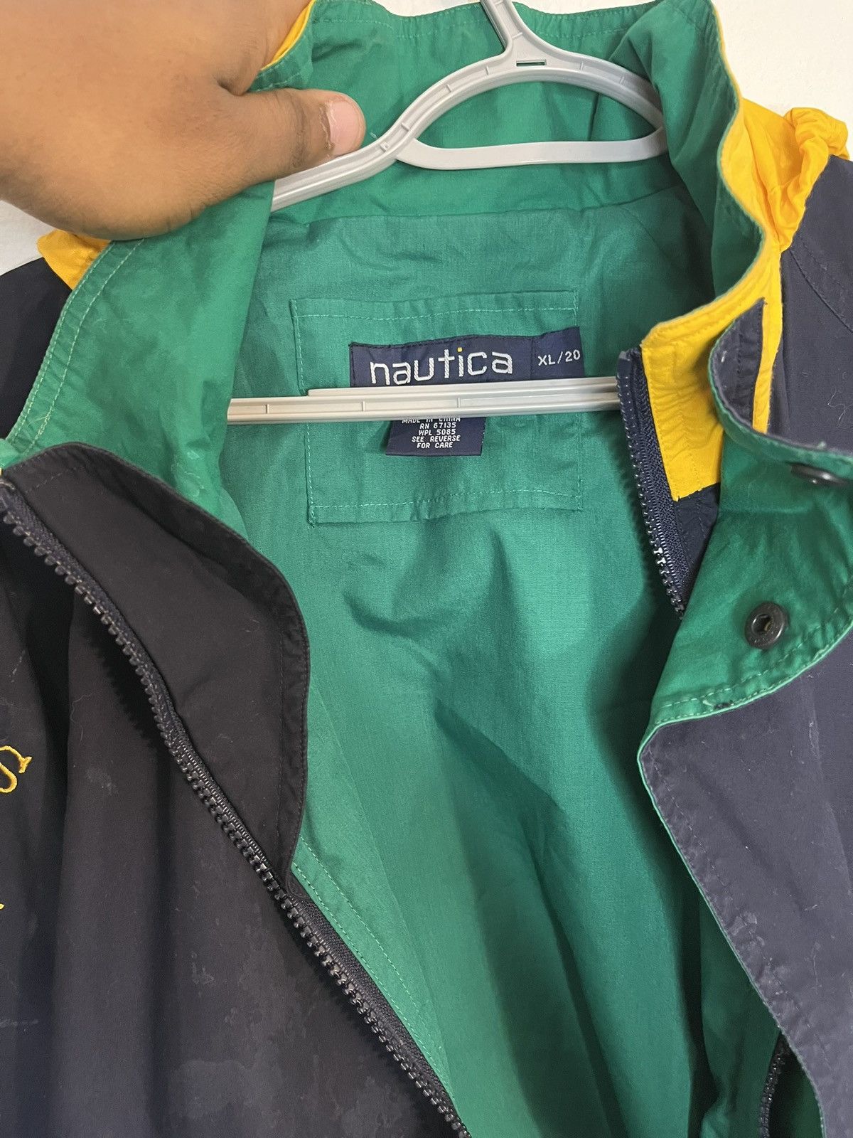 Nautica 80’s Nautica Jacket (with hood) Size US XL / EU 56 / 4 - 2 Thumbnail